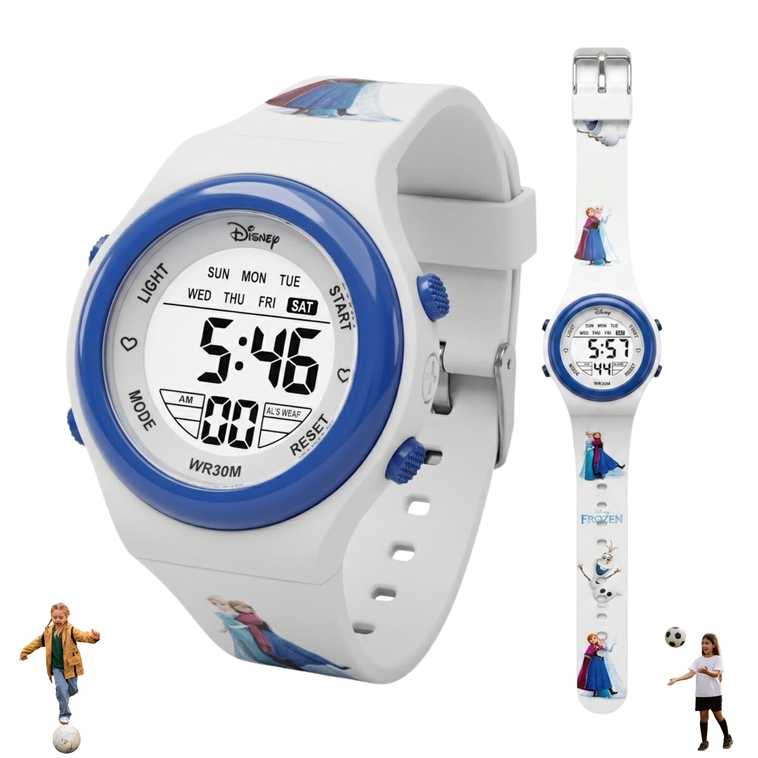 Spiky Frozen theme Digital Kids Watch