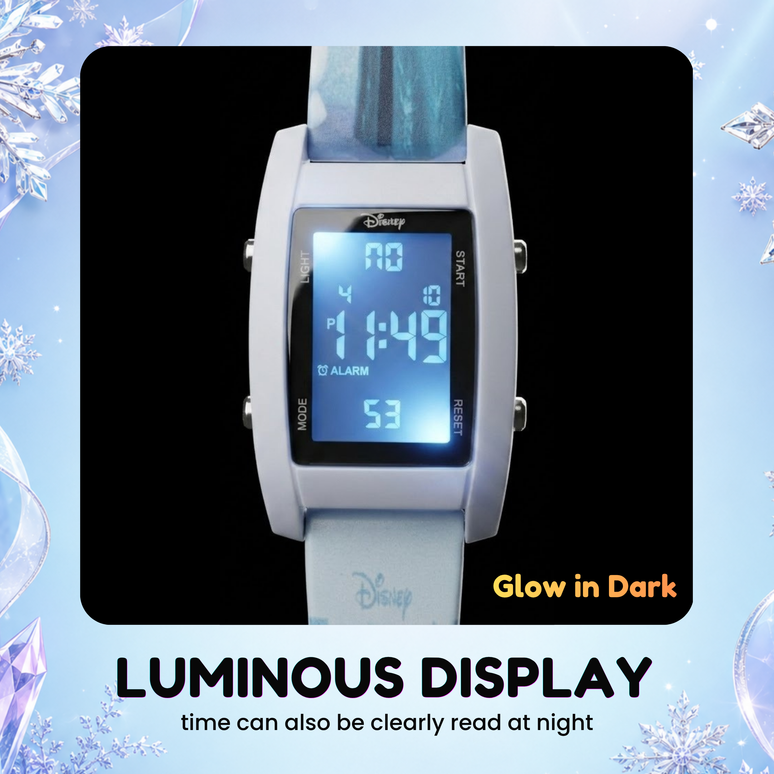 Spiky Frozen theme Digital Kids Watch