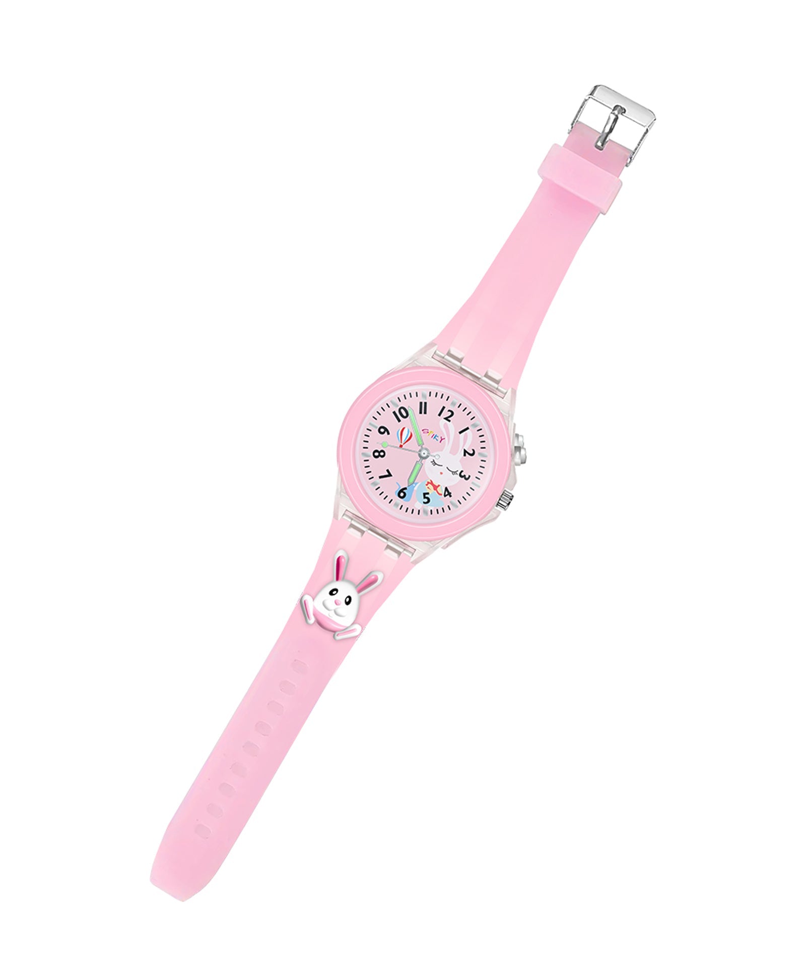 Spiky Kids Watch Strap | Unbreakable Silicone Strap, Waterproof, Lightweight & Adjustable Strap | Stylish Wrist Replacement Strap for All Kids Watches | Comfort Fit for Girls Age 3–10 Years