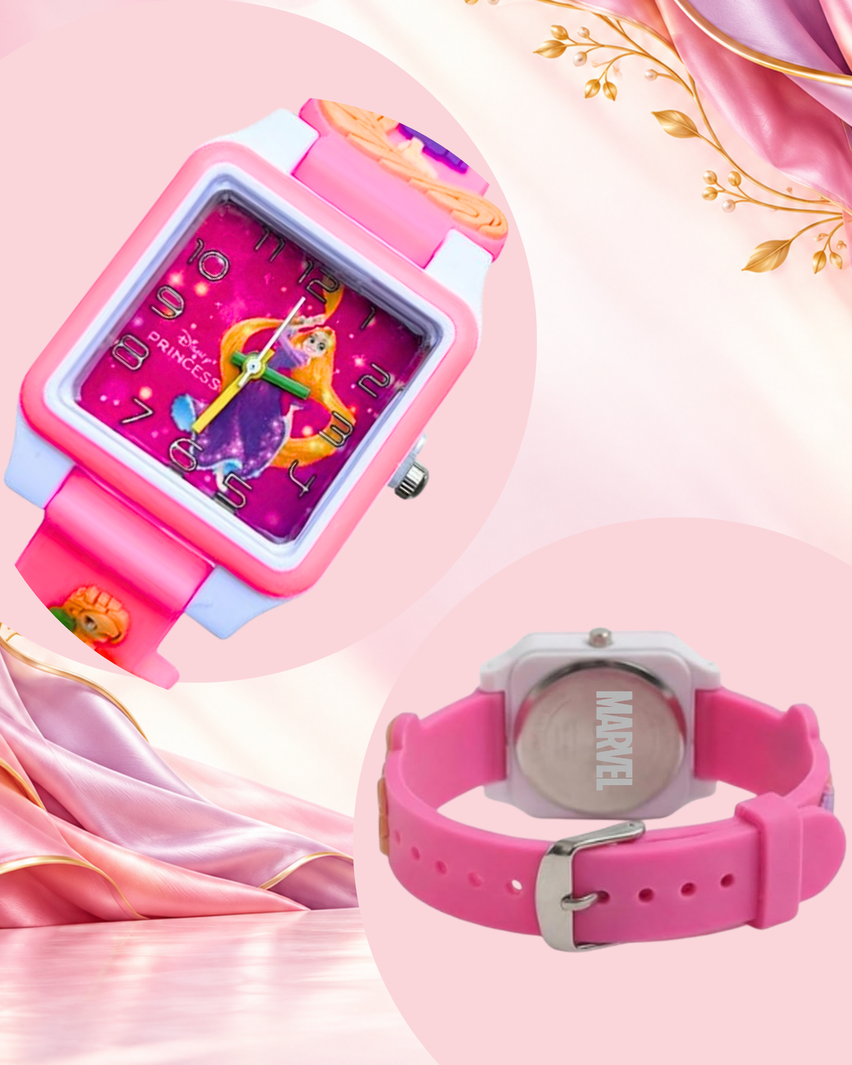 Disney Square Digital Watch for Kids Boys and Girls | Best Gift for Kids