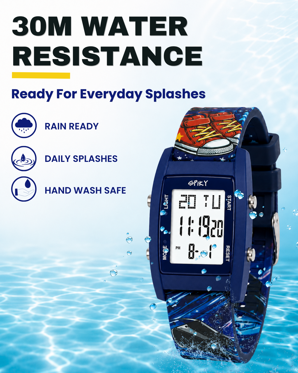 Spiky Kids Digital Watch for Boys