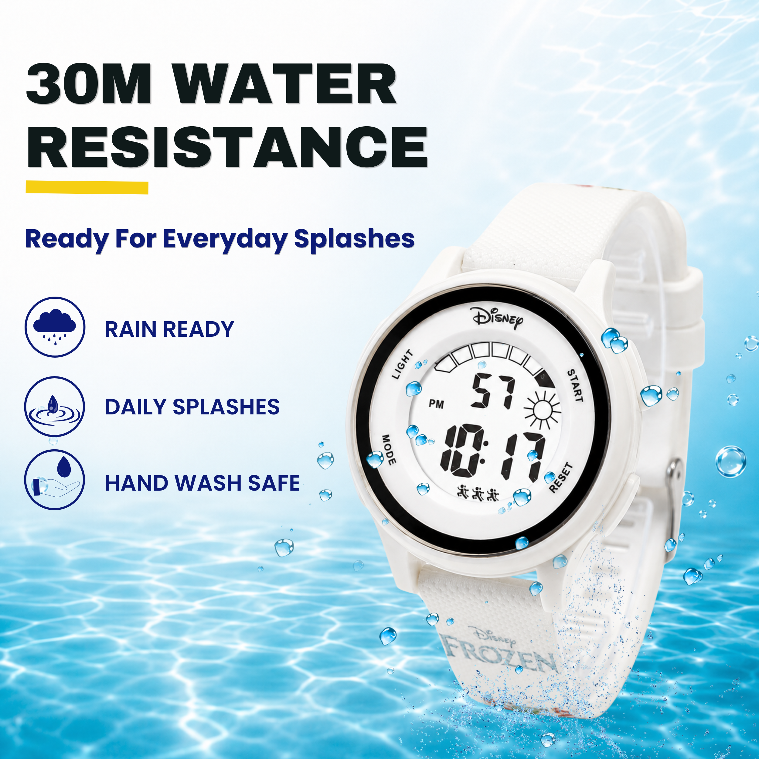 Spiky Frozen theme Digital Kids Watch