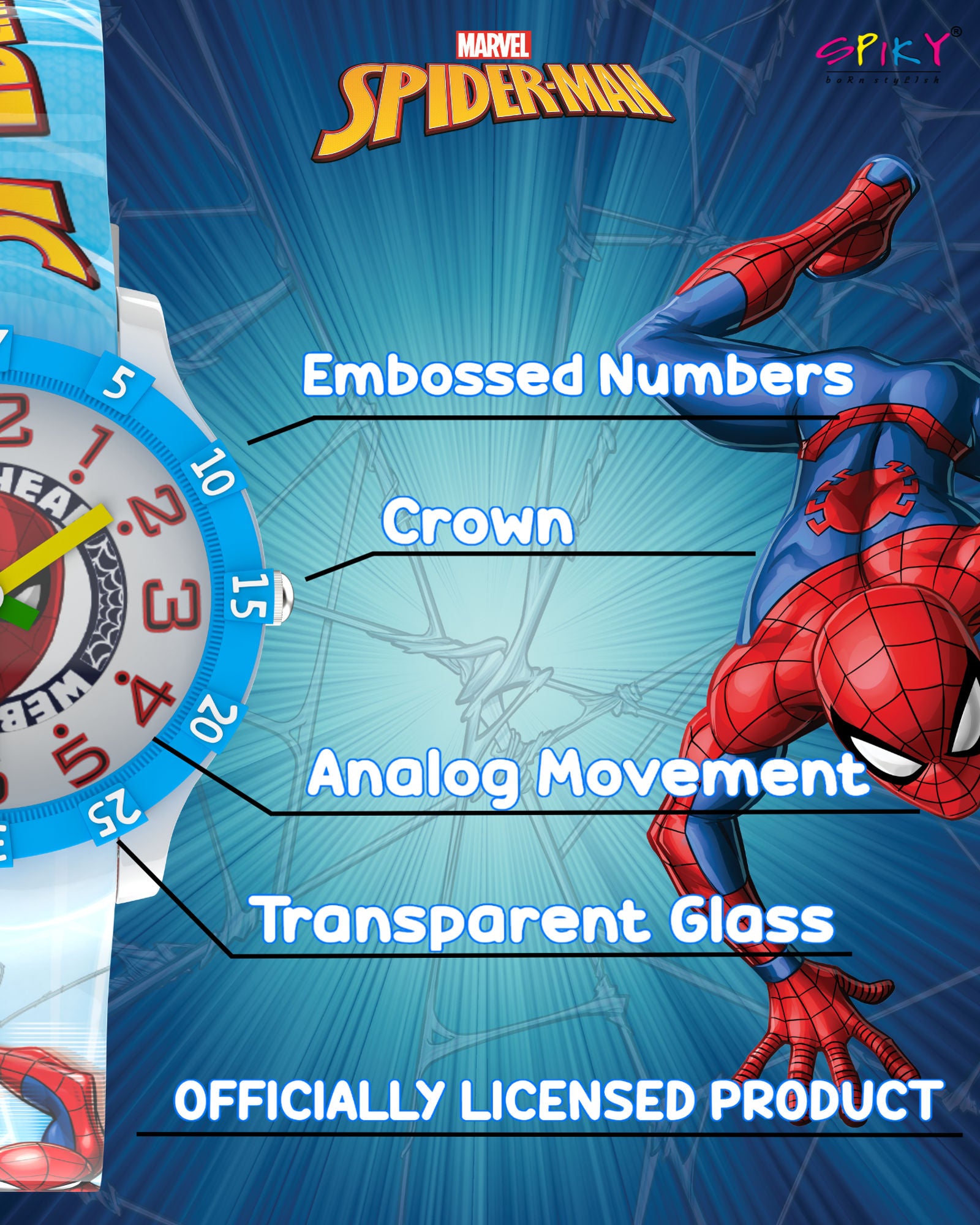 Disney Frozen Theme Kids Analog Watch | Best Gift for Boys & Girls Age 3–10 Years