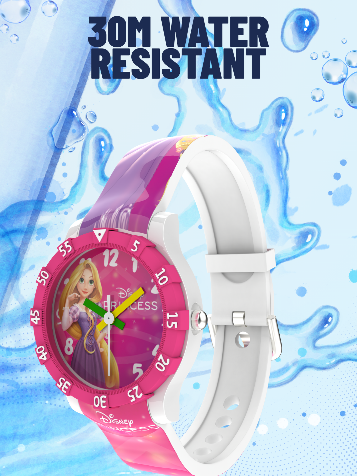 Disney Princess Theme Kids Analog Watch | Best Gift for Boys & Girls Age 3–10 Years