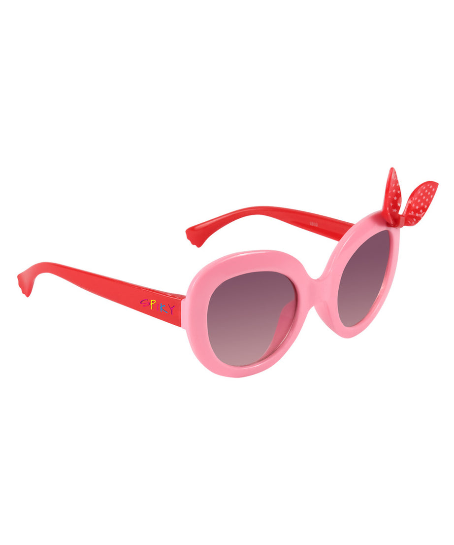 Spiky Cats-Eye UV Protected Sunglass - Pink Red