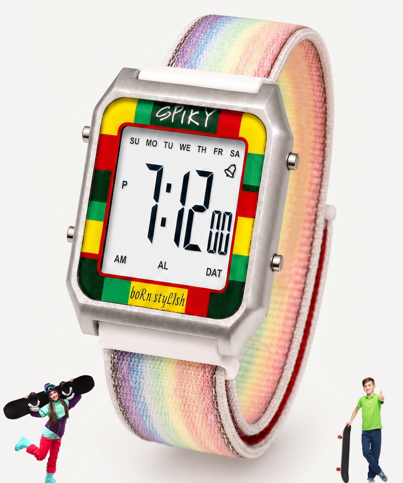color-multi white