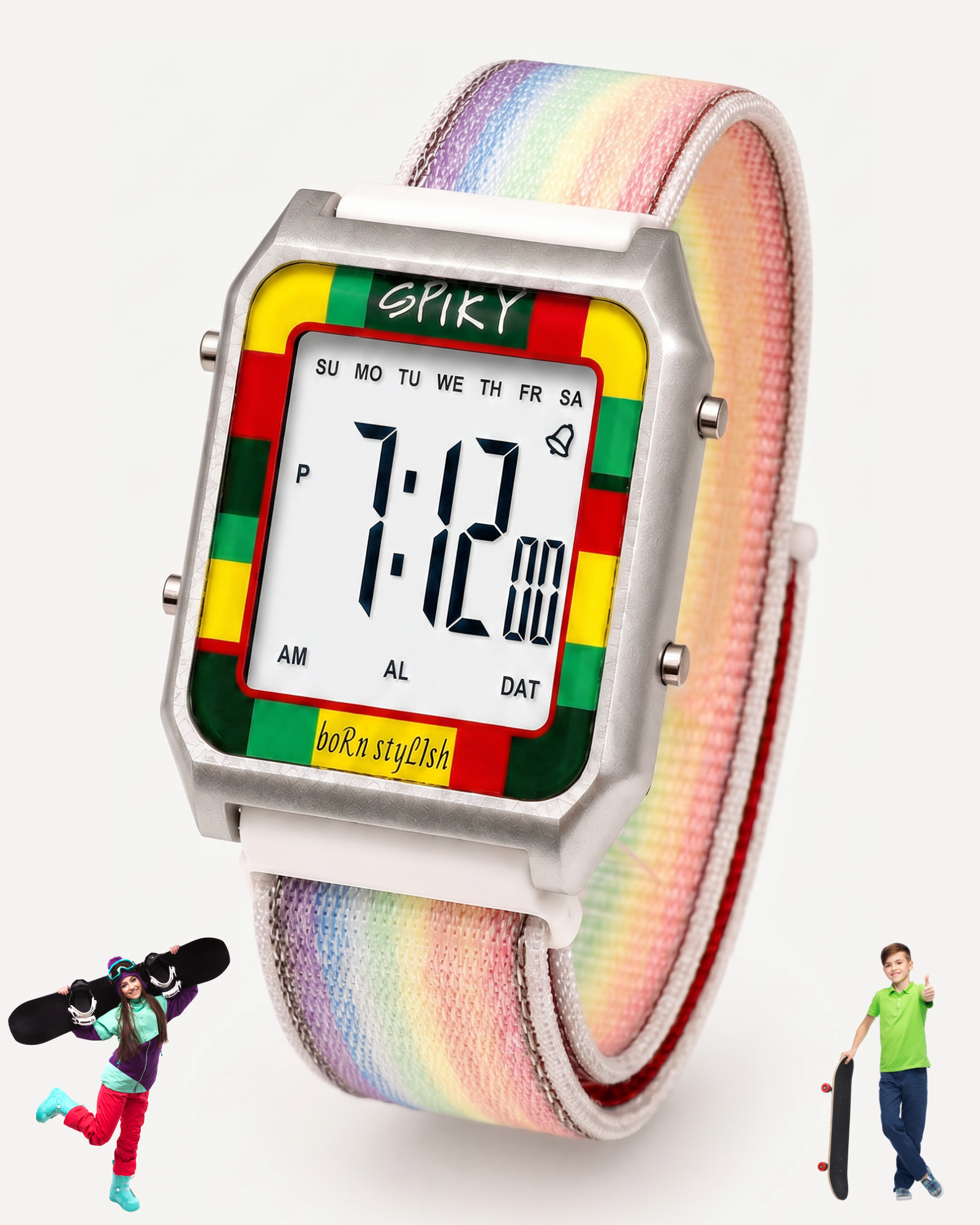 color-multi white