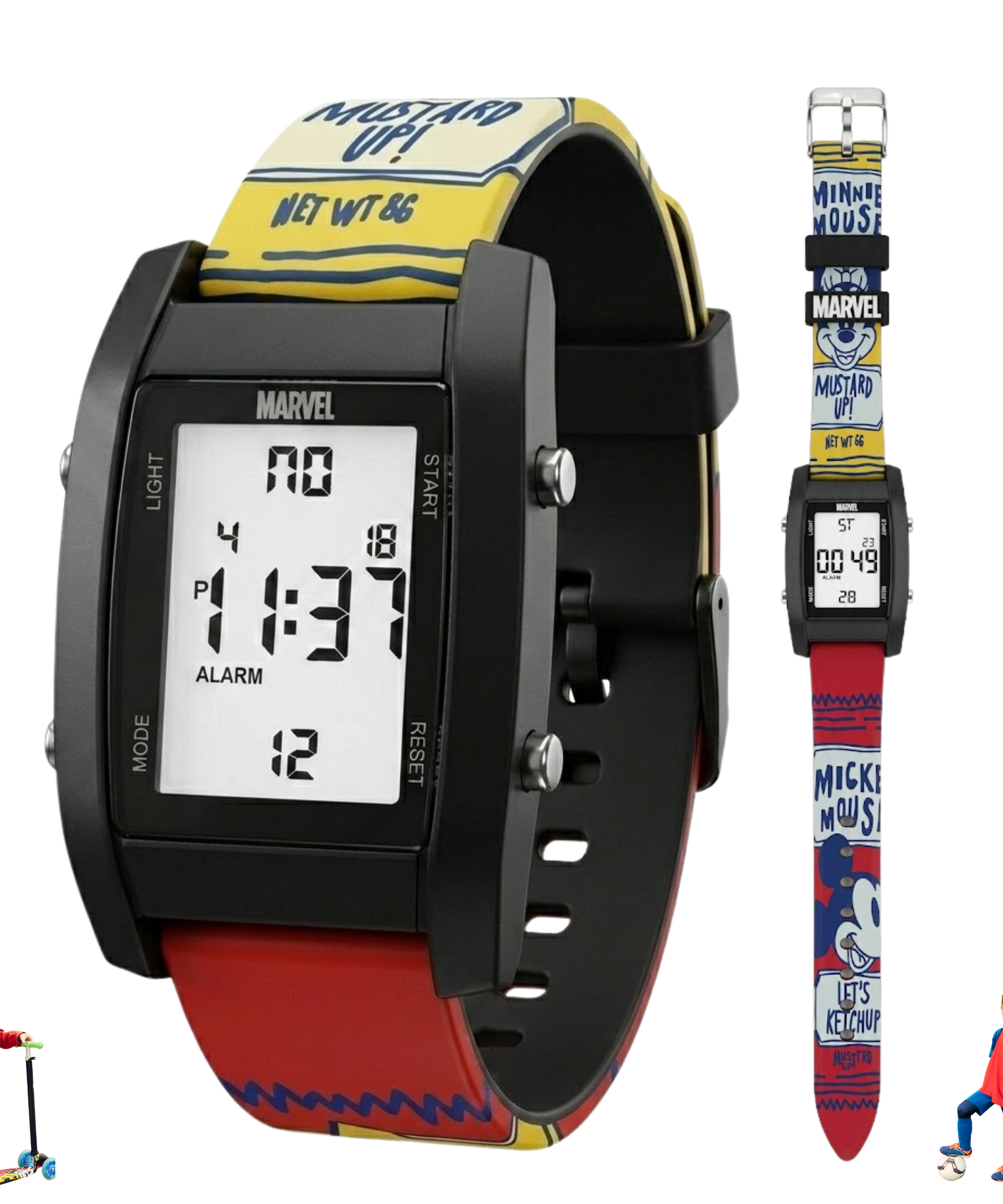 Spiky Micky Mouse  theme Digital Kids Watch