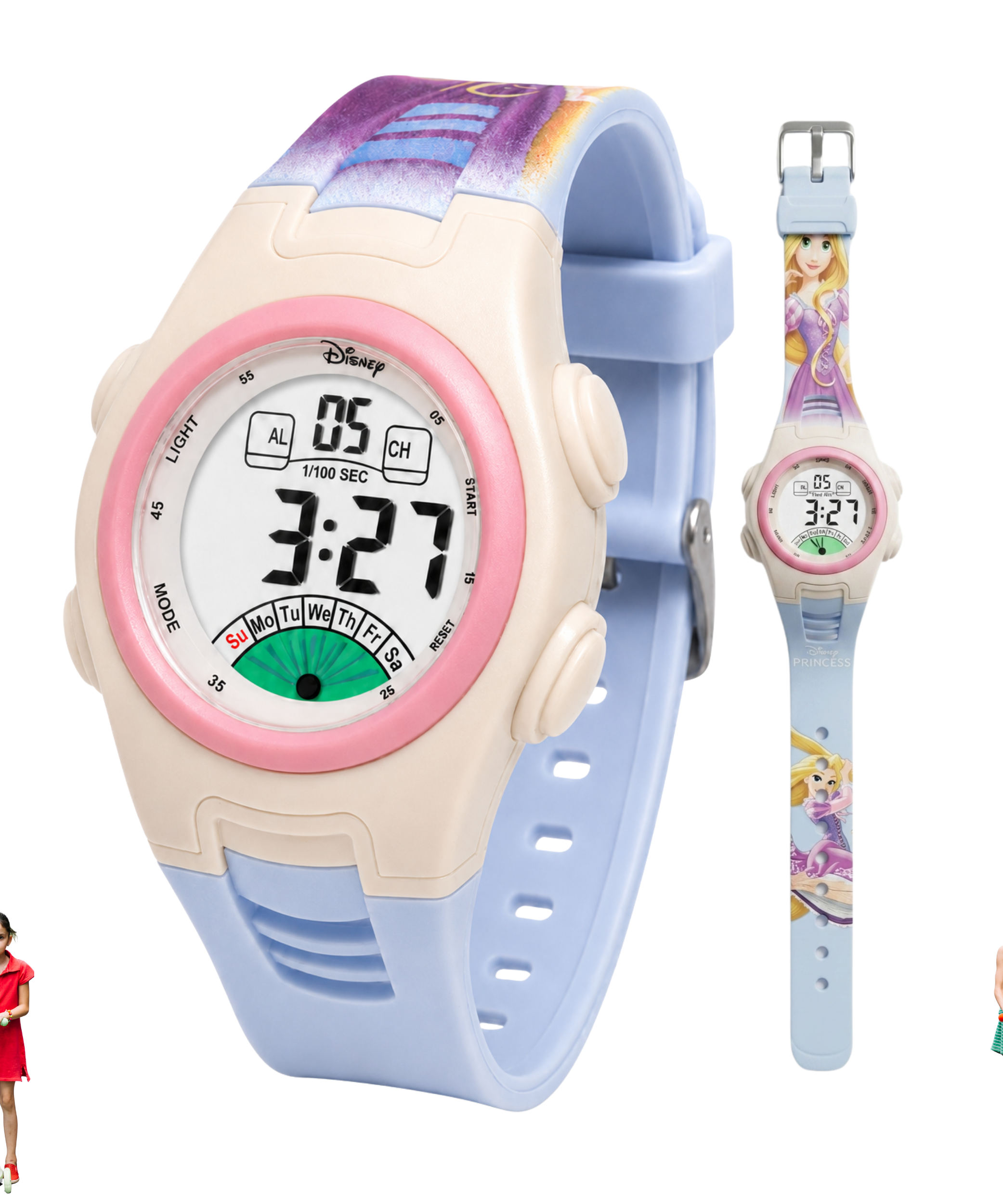 Spiky Princess theme Digital Kids Watch