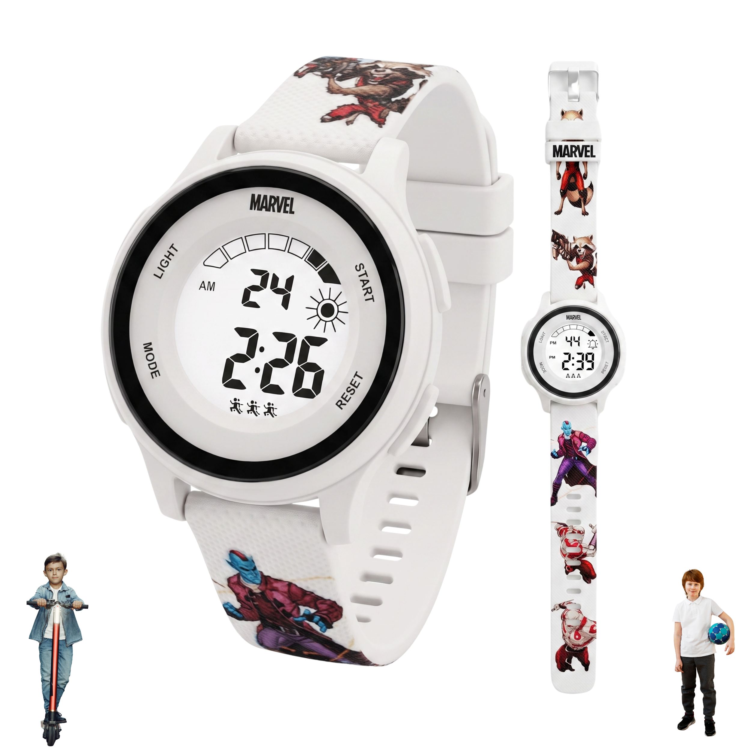 Spiky Avengers Digital Kids Watch