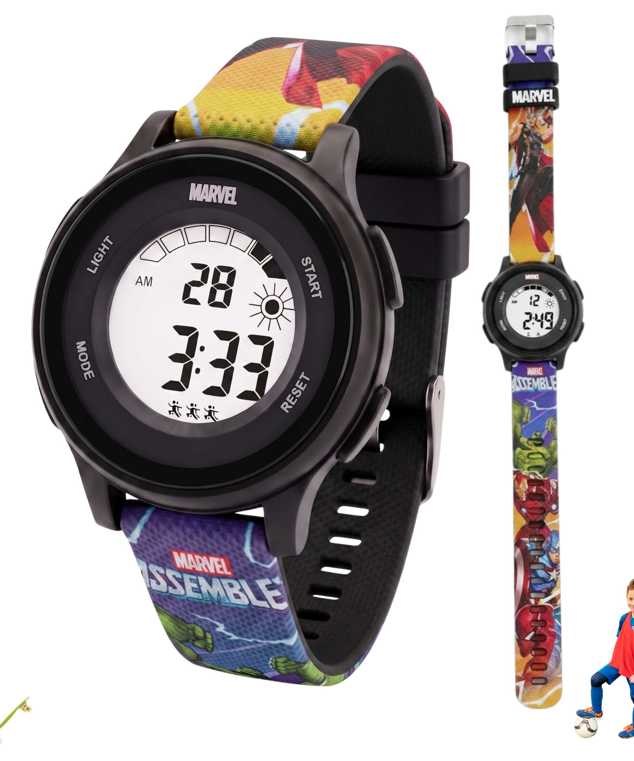 Spiky Avengers Digital Kids Watch