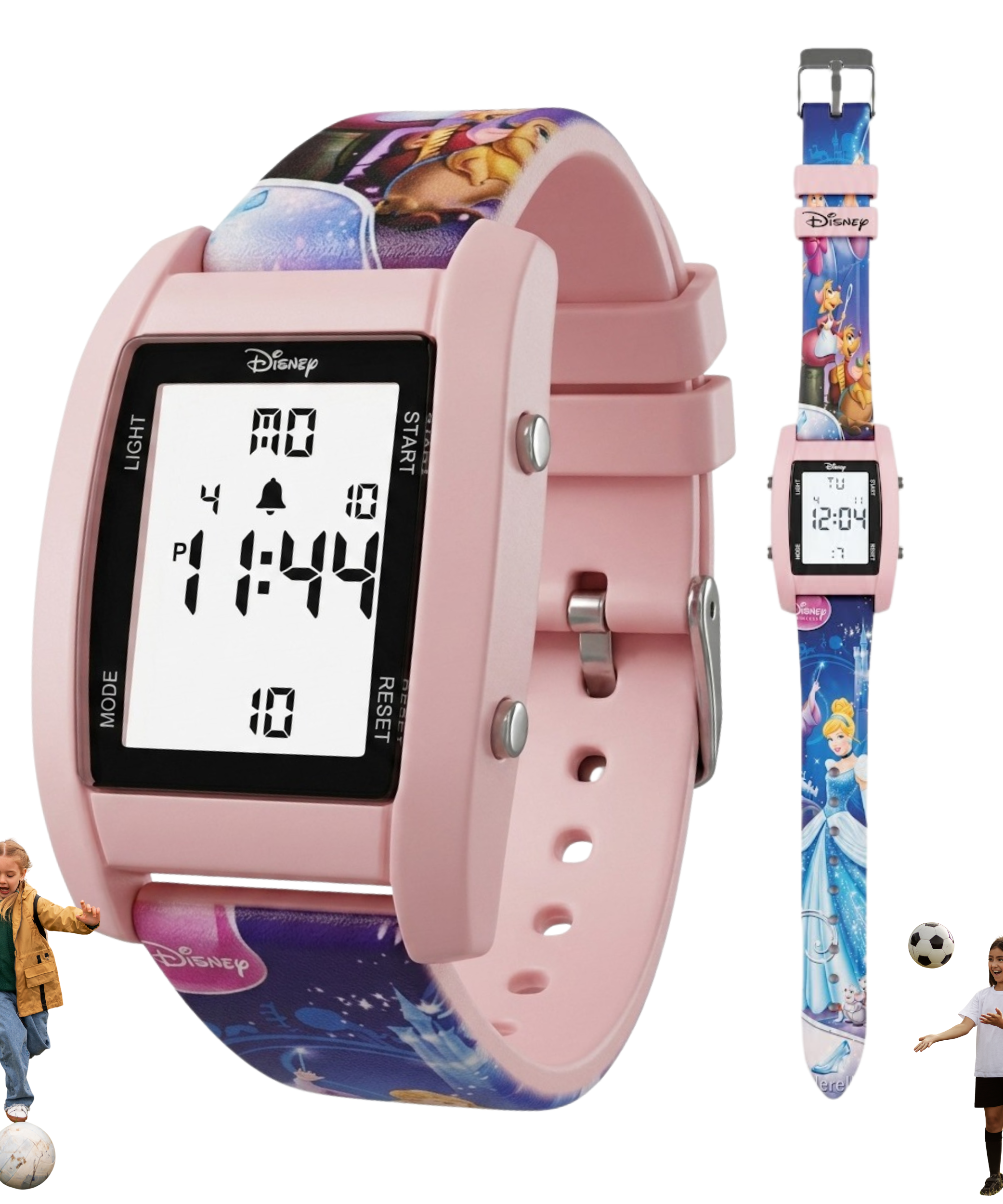 Spiky Princess theme Digital Kids Watch