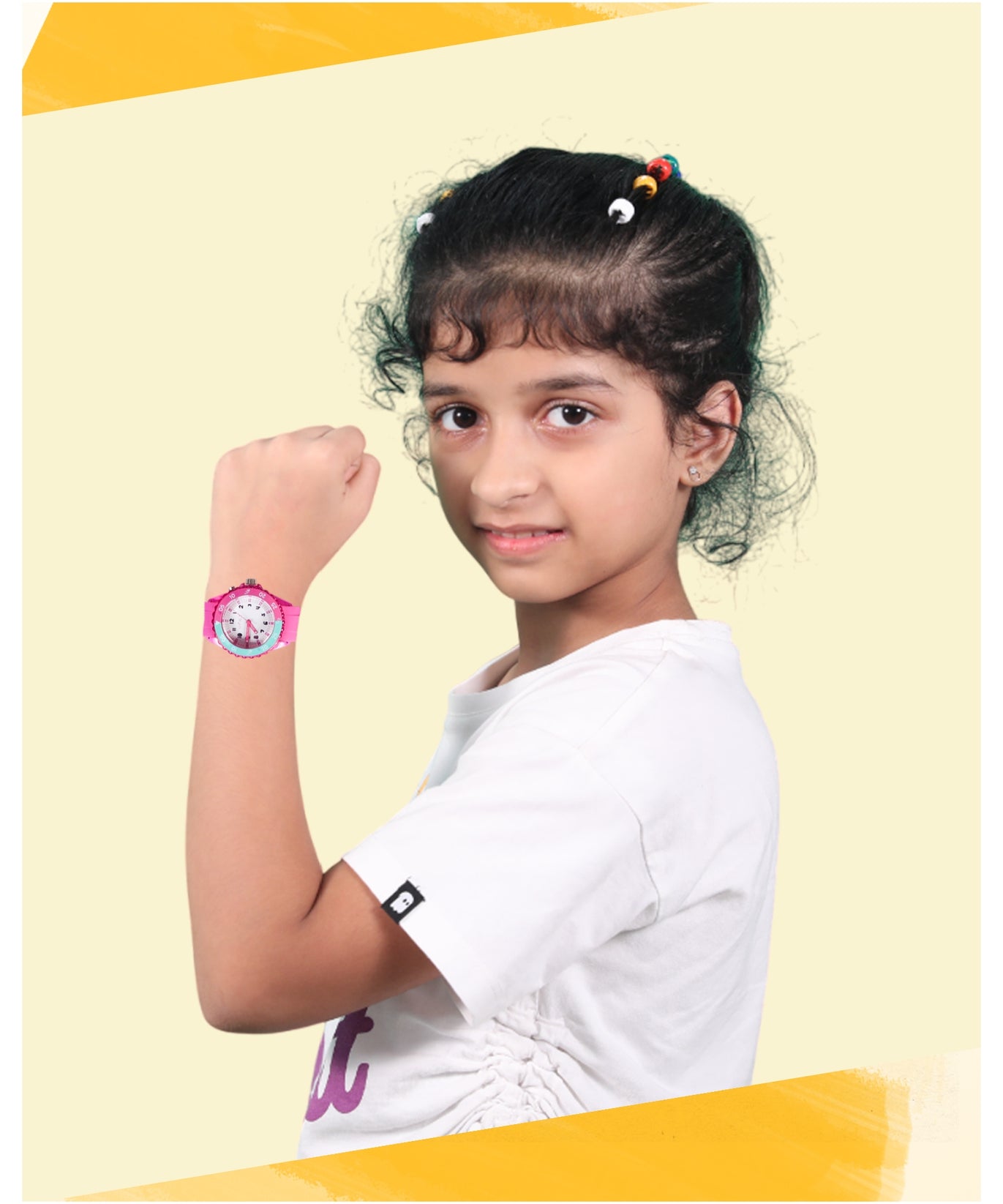 Spiky EVA30 Round Sports Analog Kids Watch