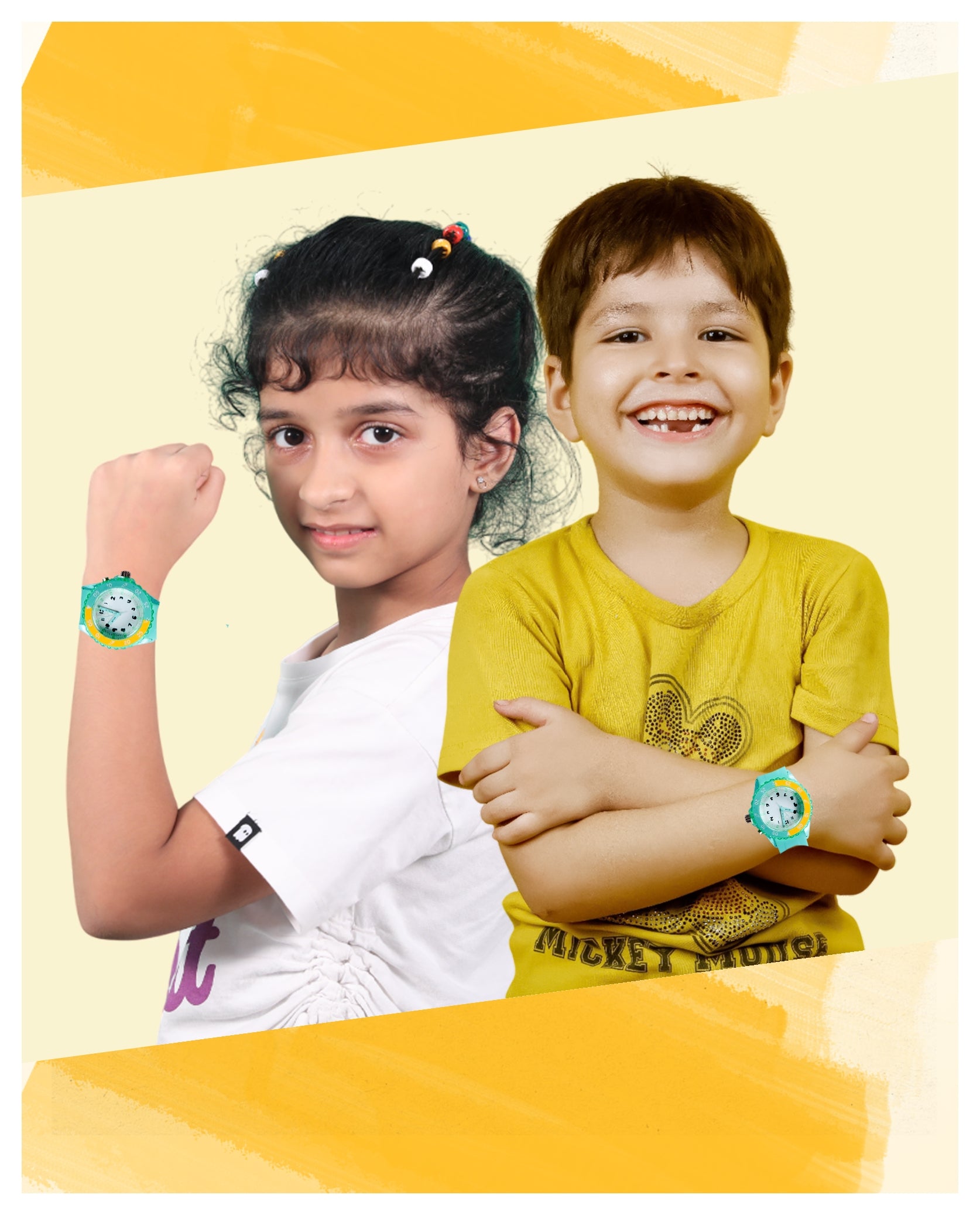 Spiky EVA30 Round Sports Analog Kids Watch