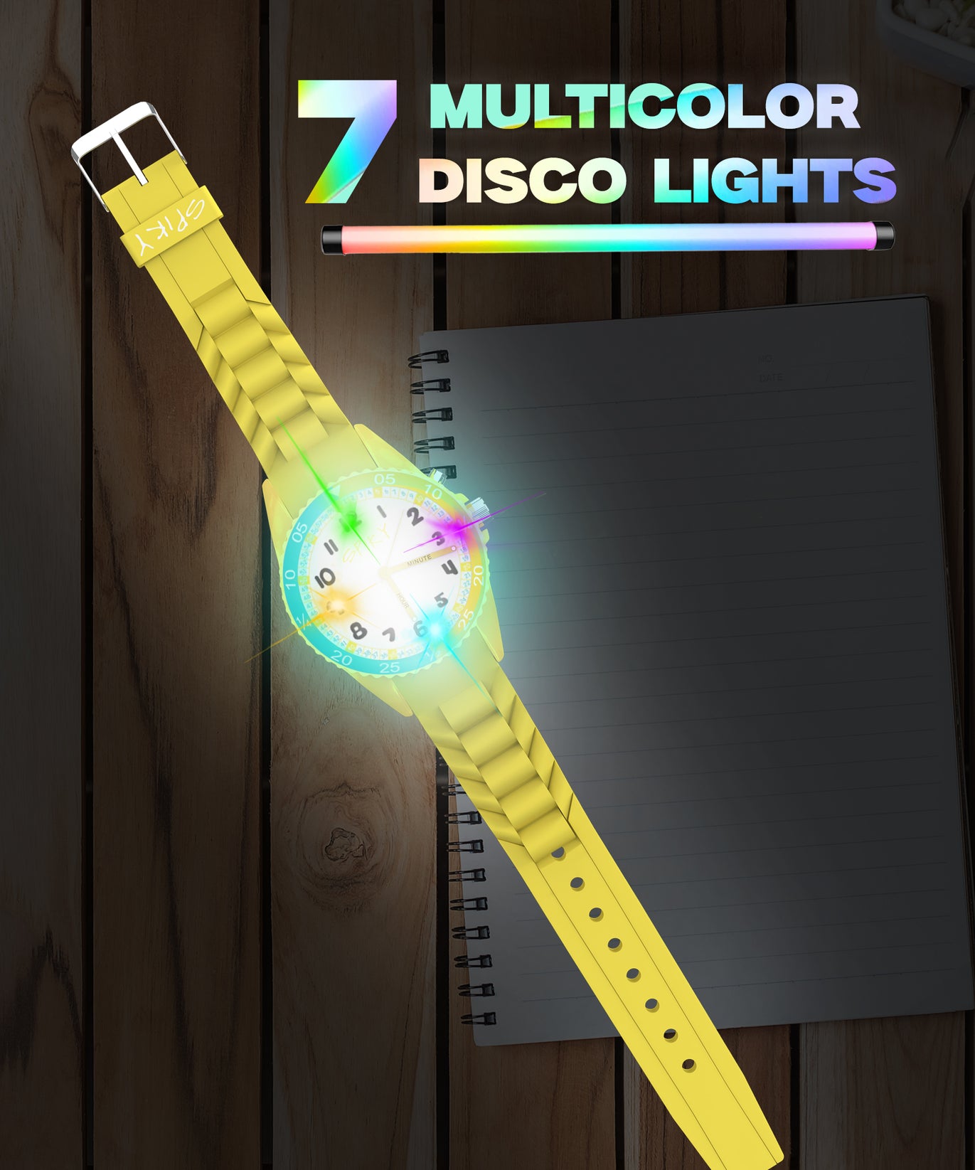 Spiky EVA30 Round Sports Analog Kids Watch