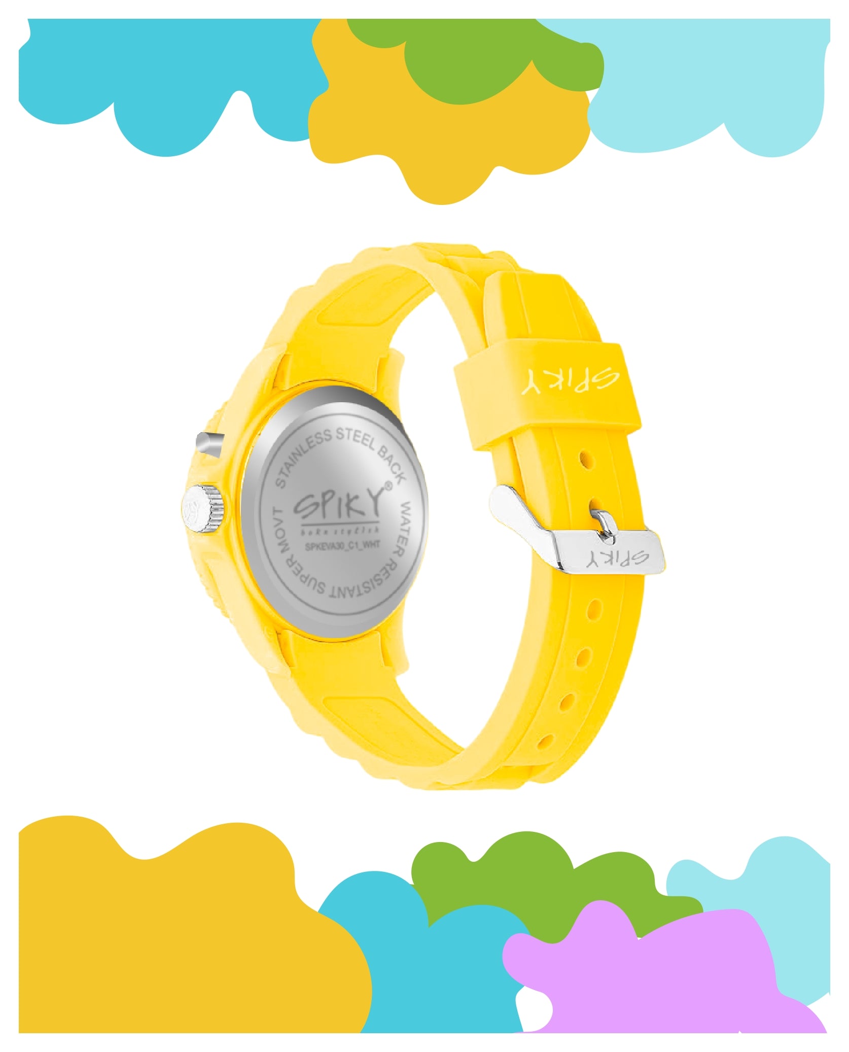 Spiky EVA30 Round Sports Analog Kids Watch