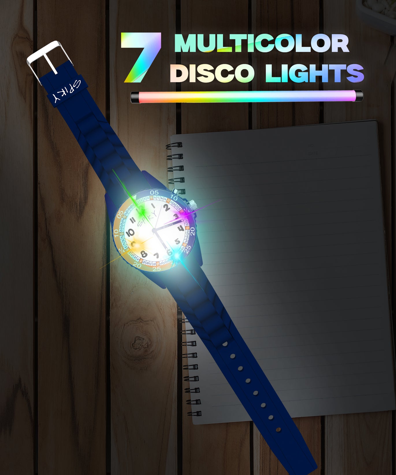 Spiky EVA30 Round Sports Analog Kids Watch