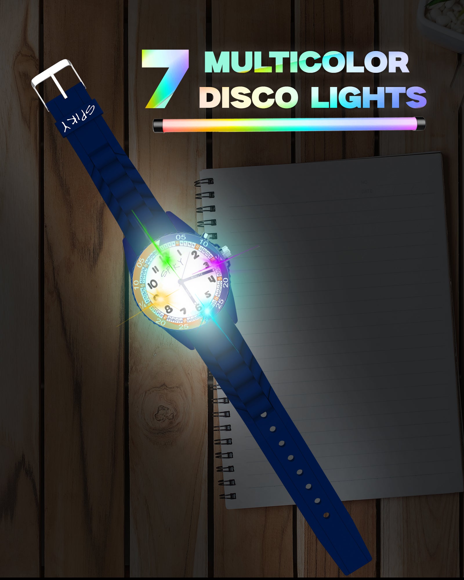 Spiky EVA30 Round Sports Analog Kids Watch