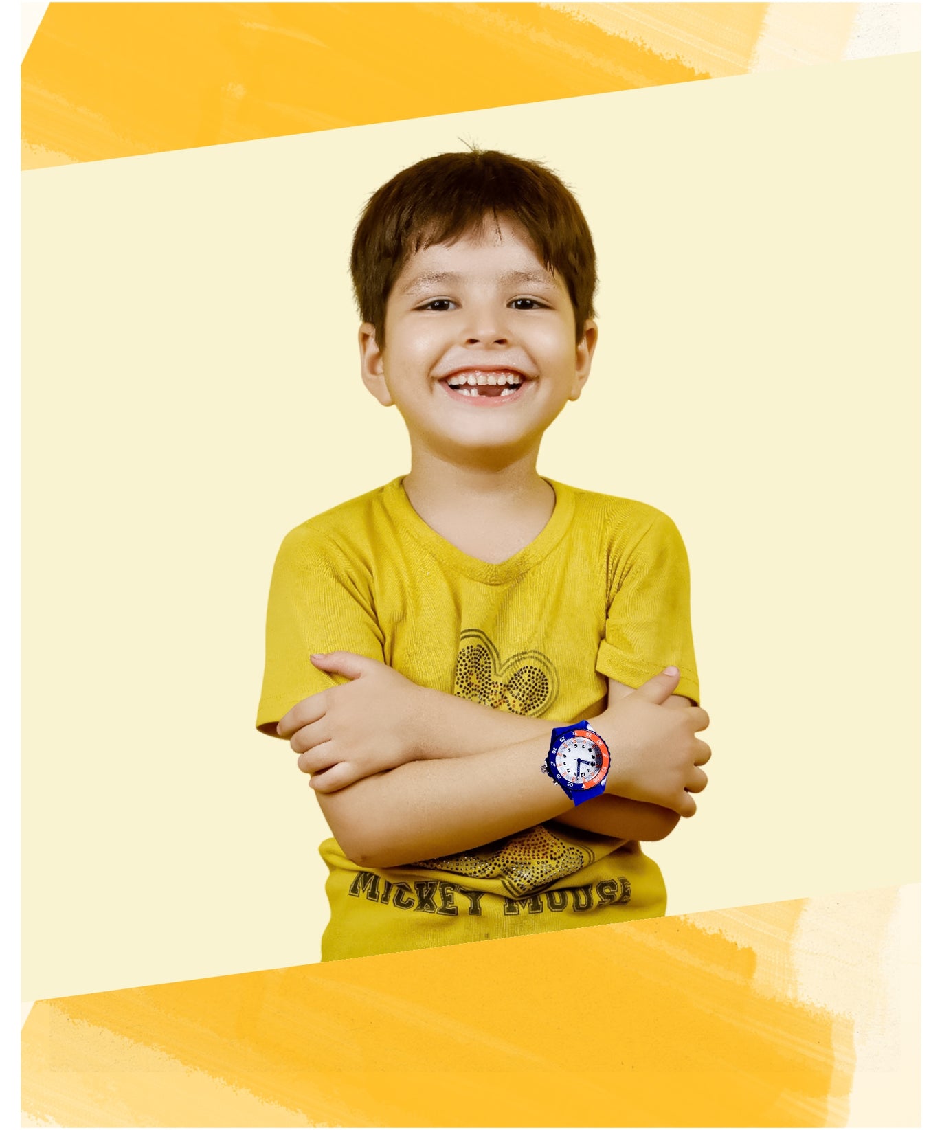 Spiky EVA30 Round Sports Analog Kids Watch