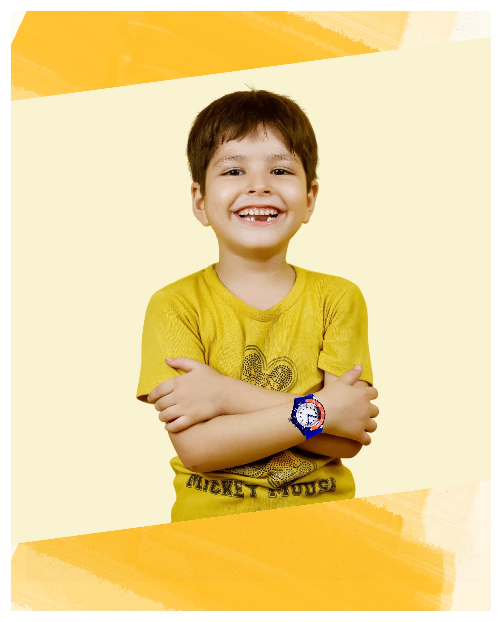 Spiky EVA30 Round Sports Analog Kids Watch