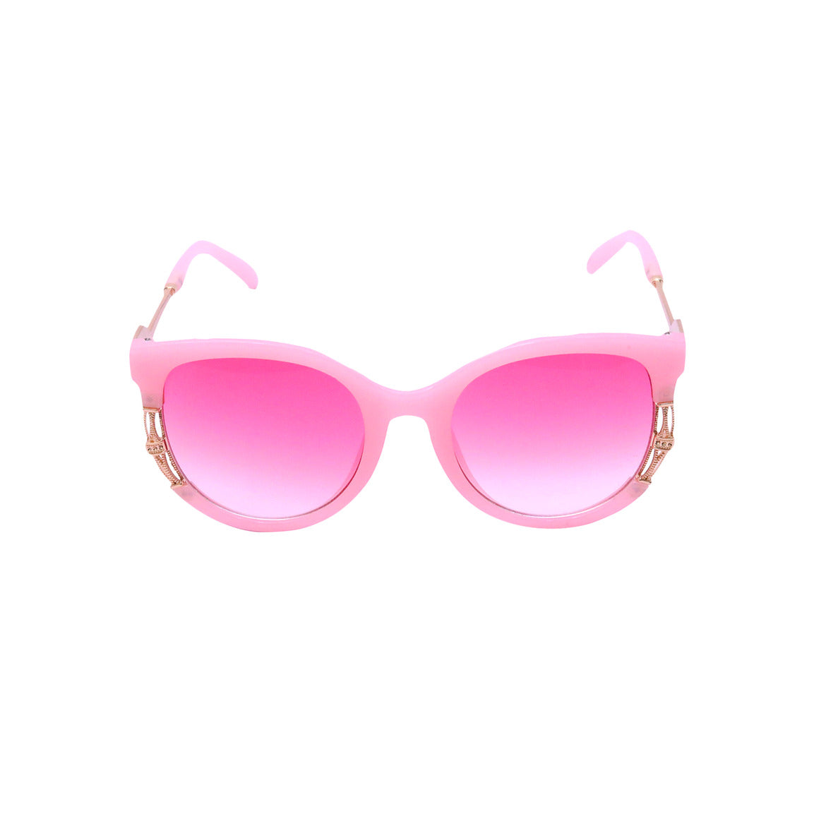 Spiky Oval UV Protected Sunglass - Pink