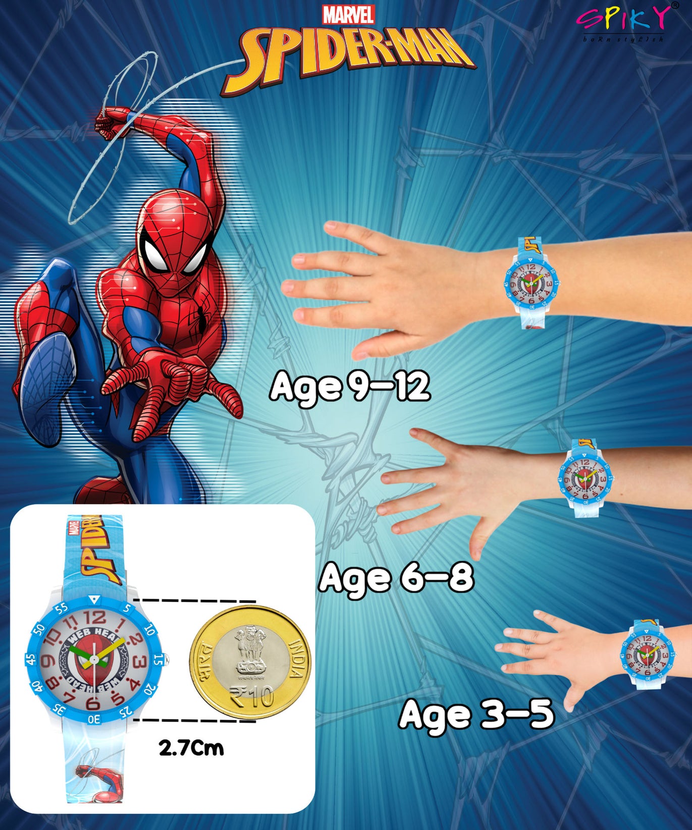 Disney Frozen Theme Kids Analog Watch | Best Gift for Boys & Girls Age 3–10 Years