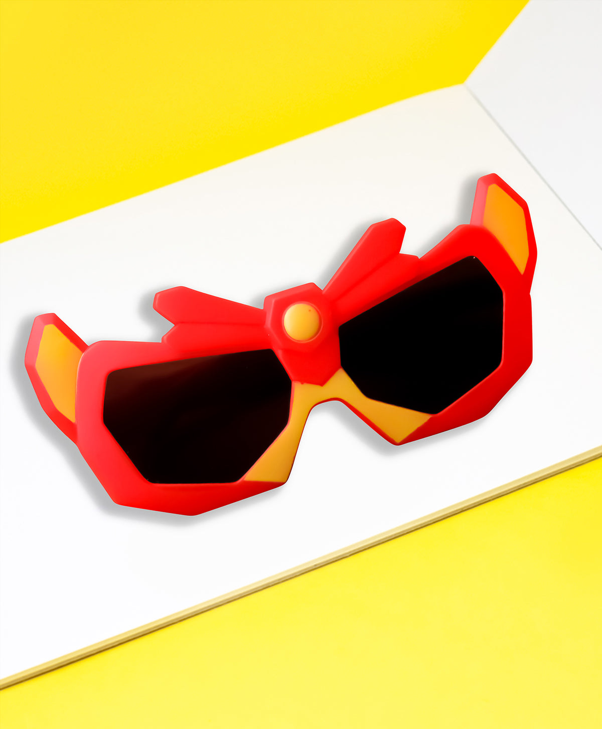 Spiky Robot UV Protected Sunglass - Red