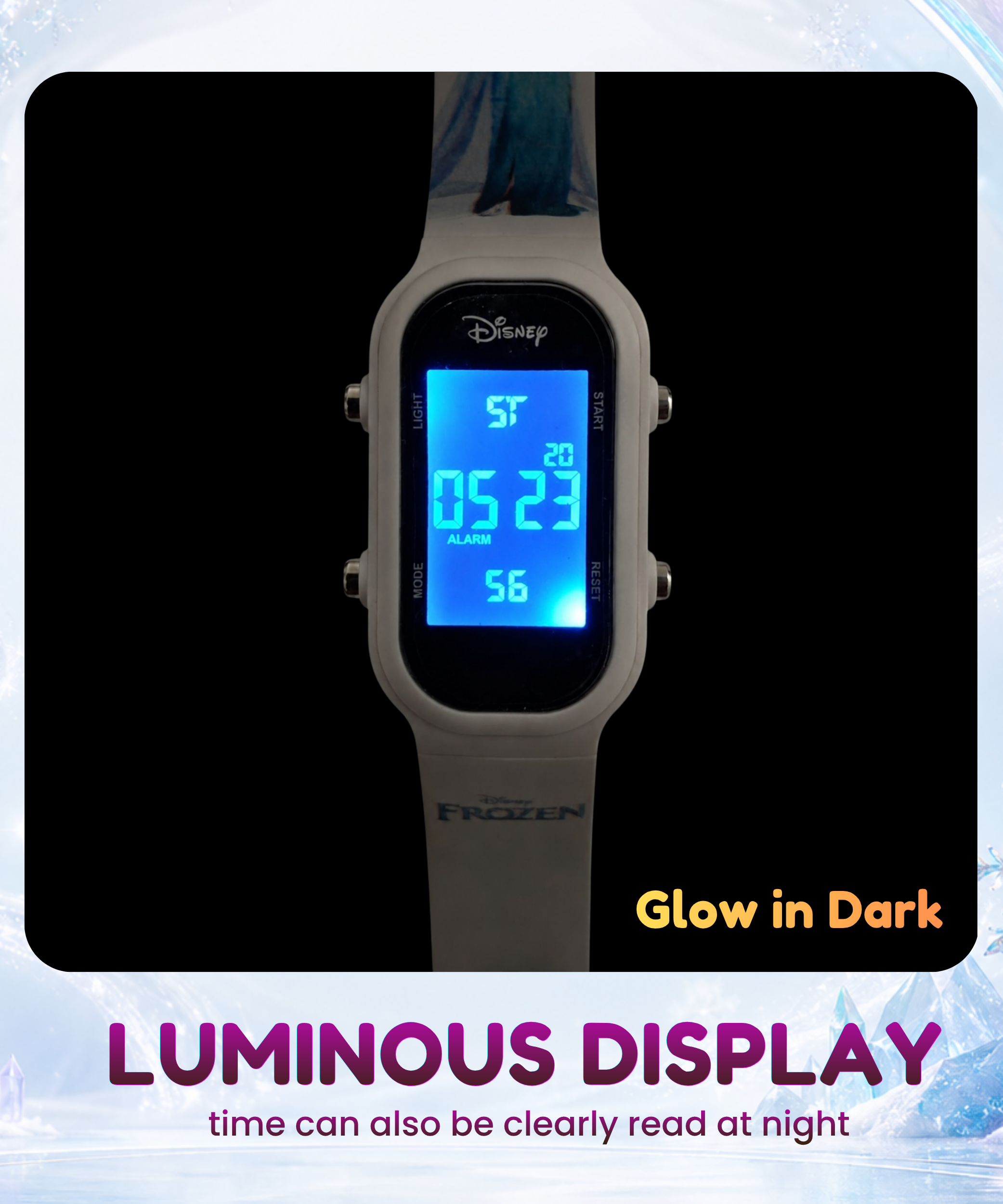 Spiky Frozen theme Digital Kids Watch