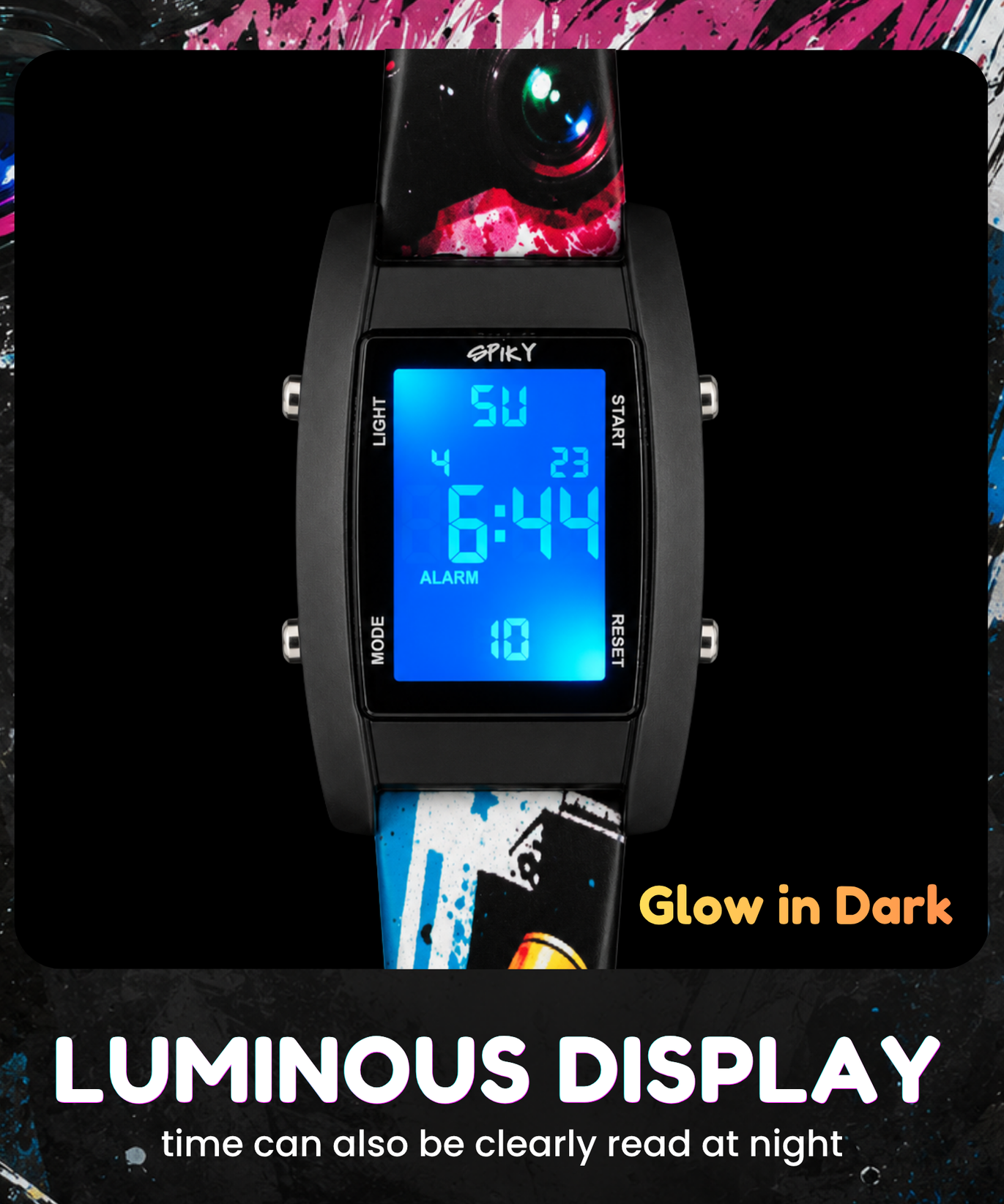 Spiky Kids Digital Watch for Girls and Boys