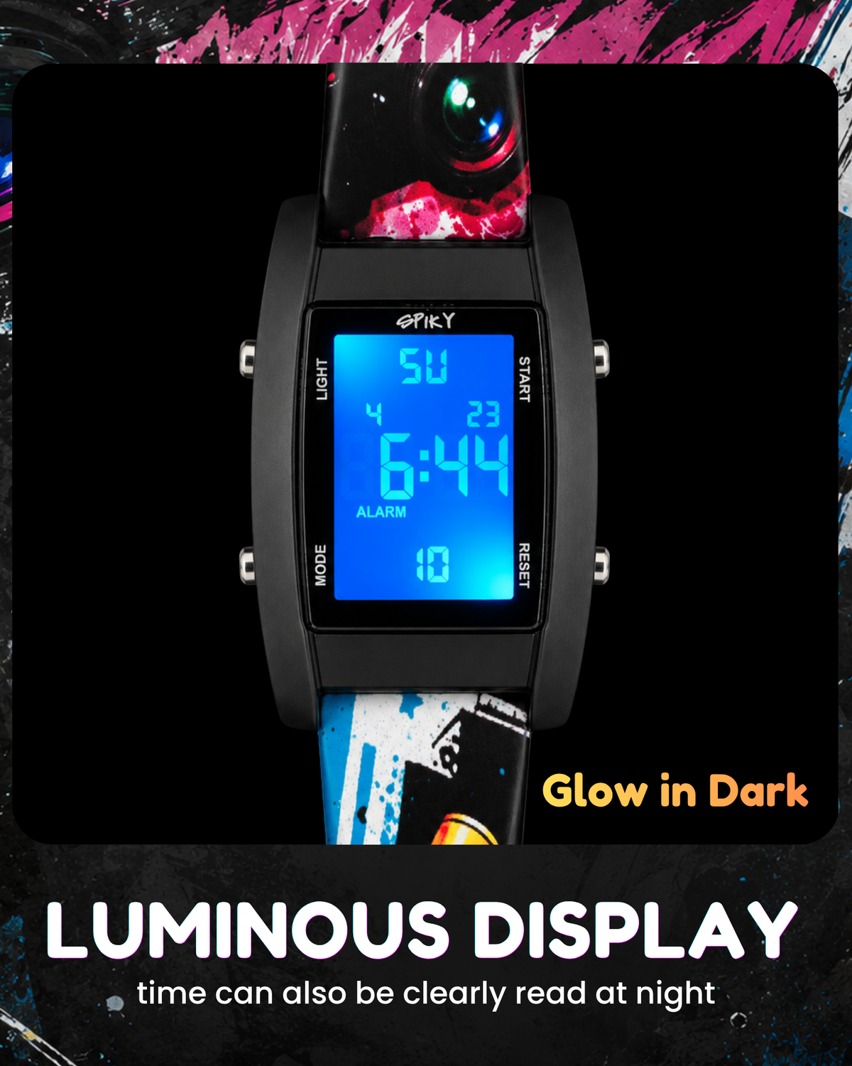 Spiky Kids Digital Watch for Girls and Boys