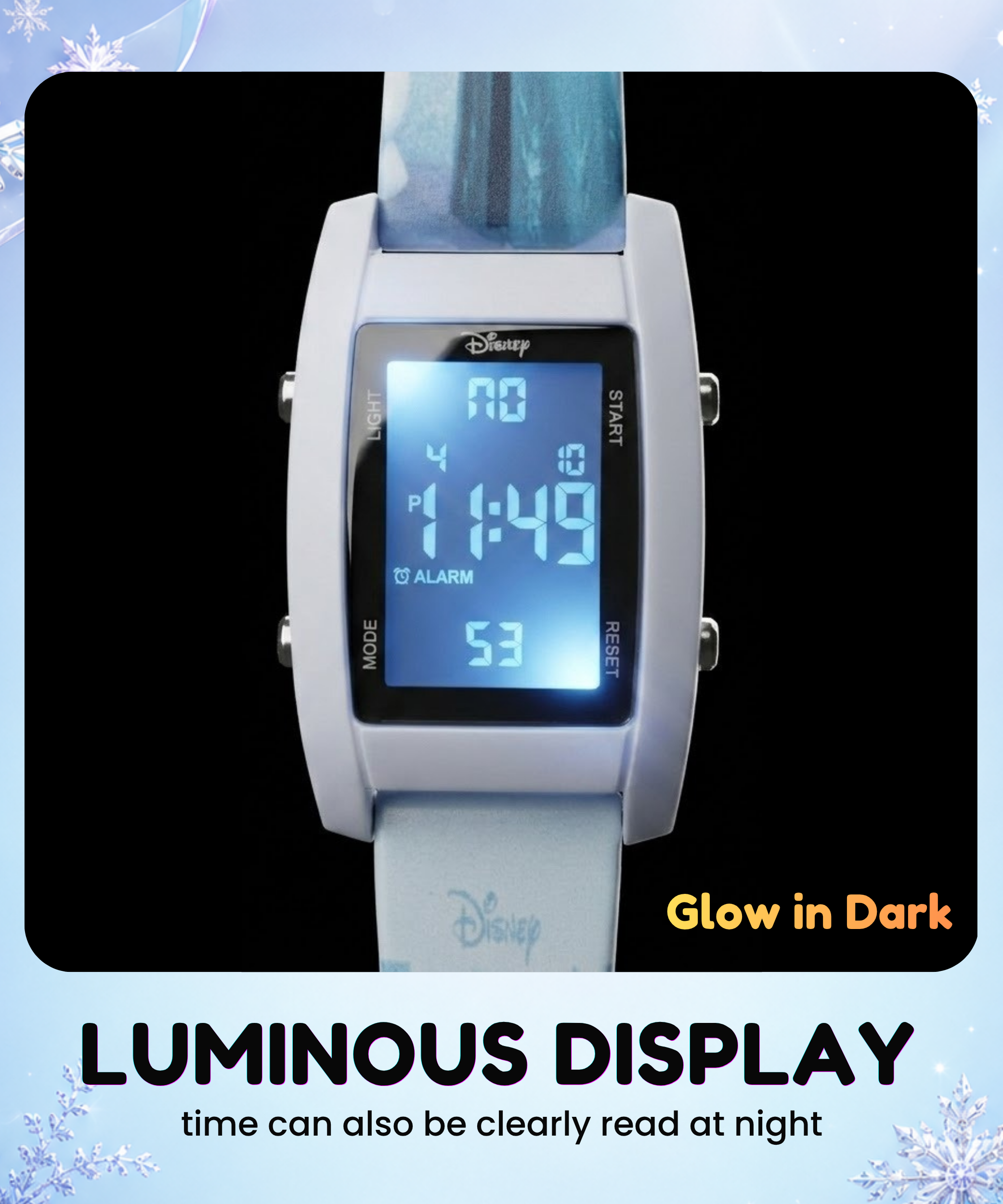 Spiky Frozen theme Digital Kids Watch