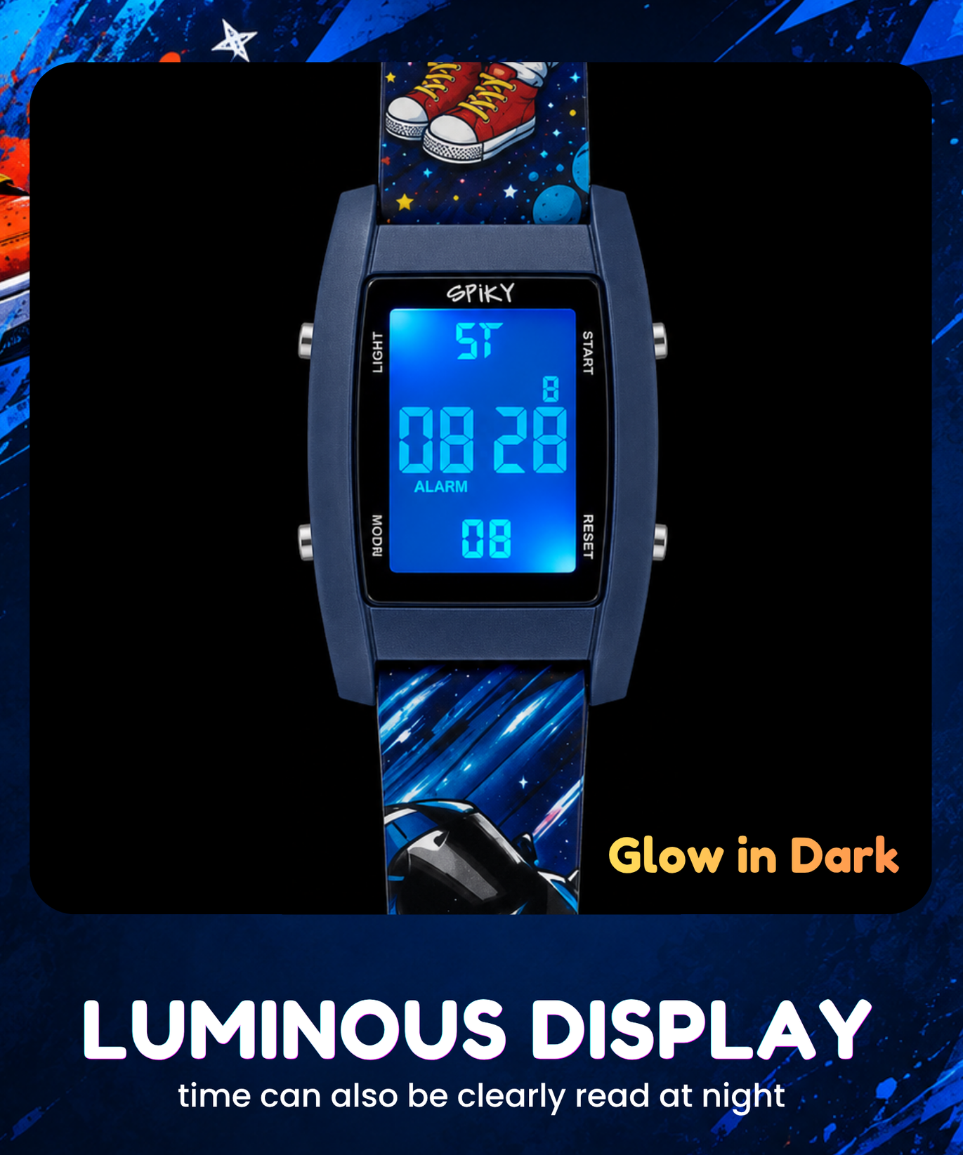 Spiky Kids Digital Watch for Boys