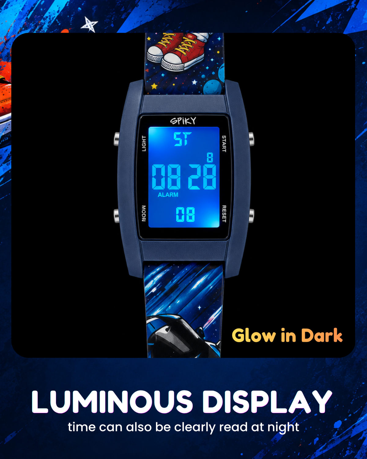 Spiky Kids Digital Watch for Boys