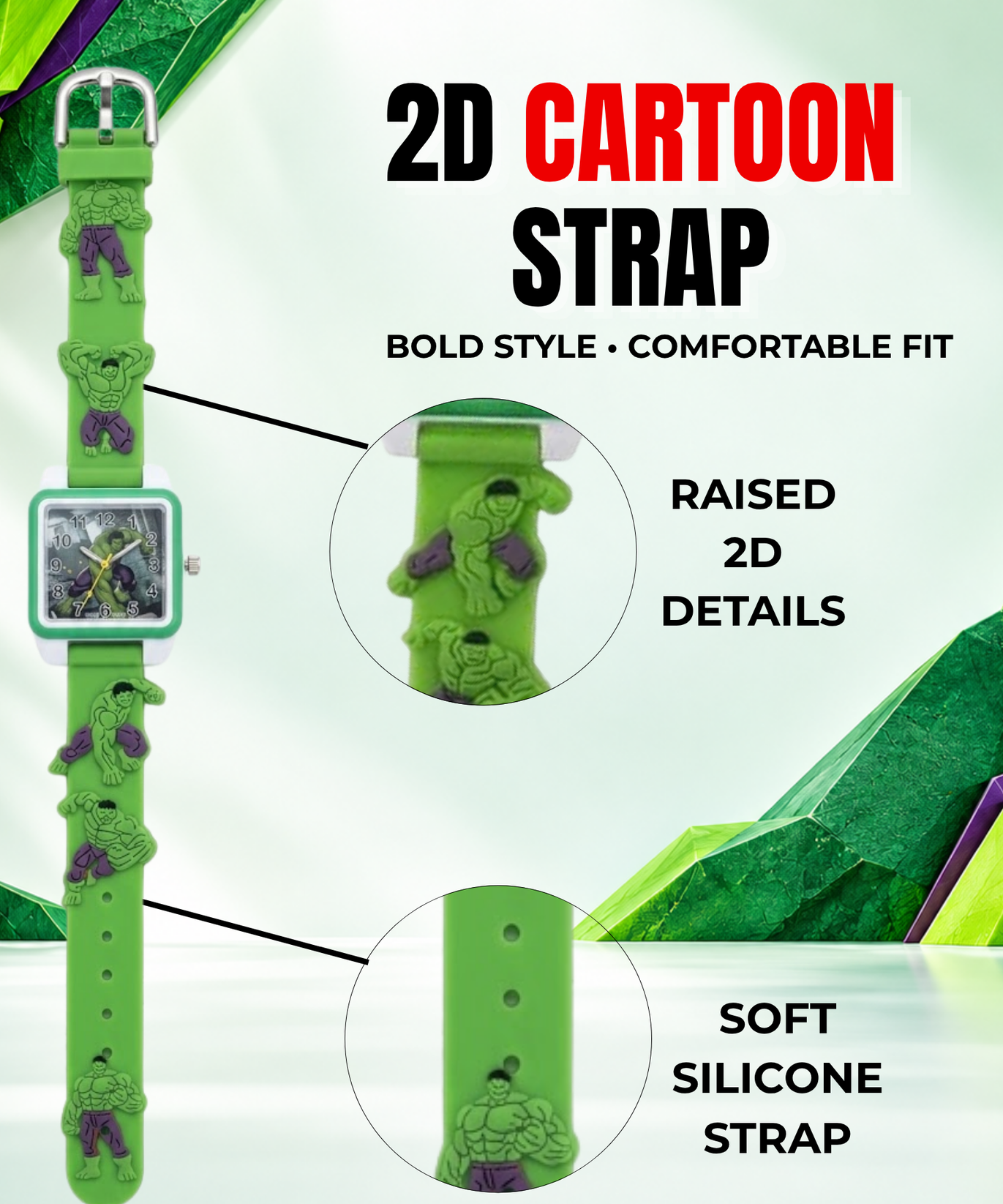 Disney Square Digital Watch for Kids Boys and Girls | Best Gift for Kids