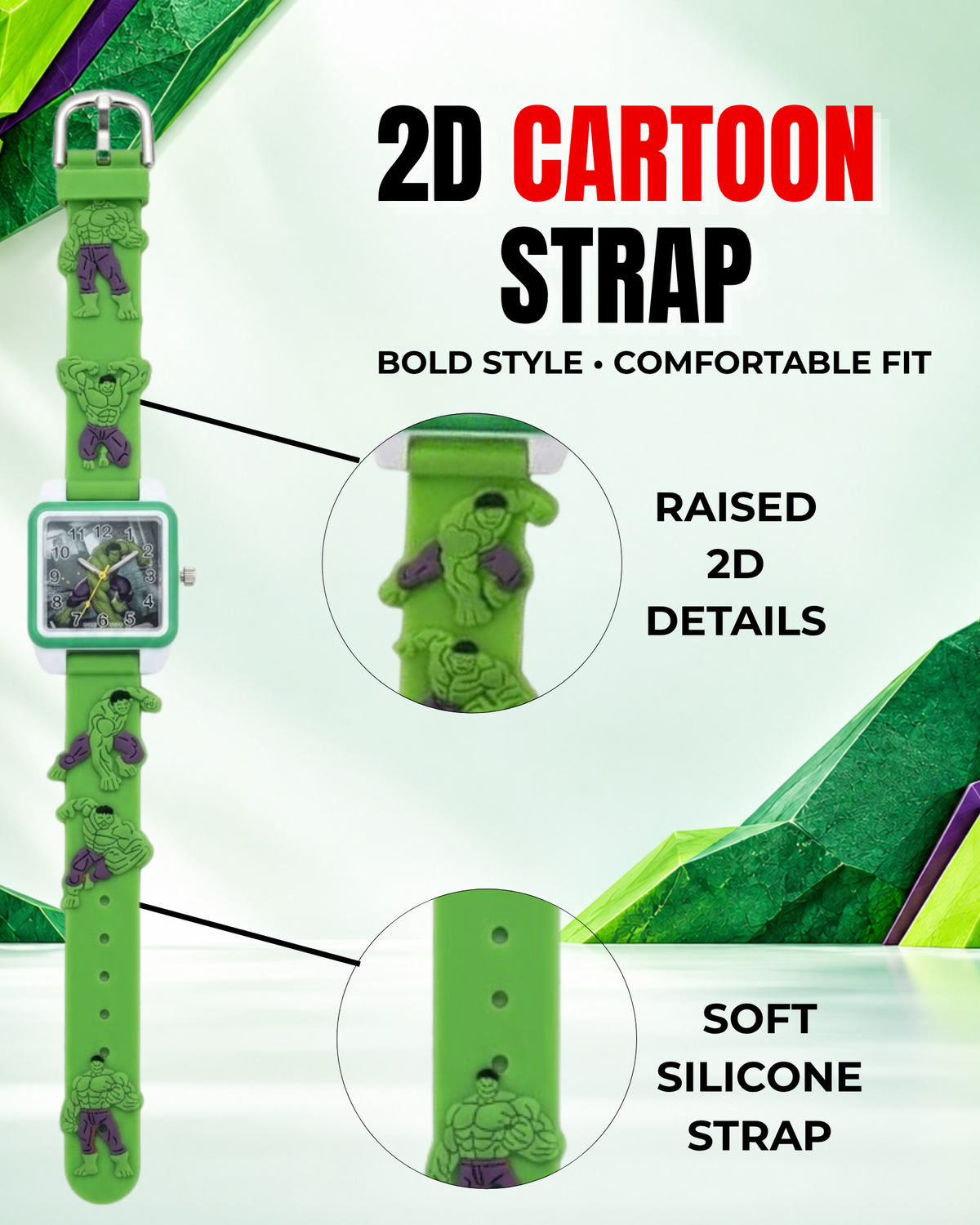 Disney Square Digital Watch for Kids Boys and Girls | Best Gift for Kids
