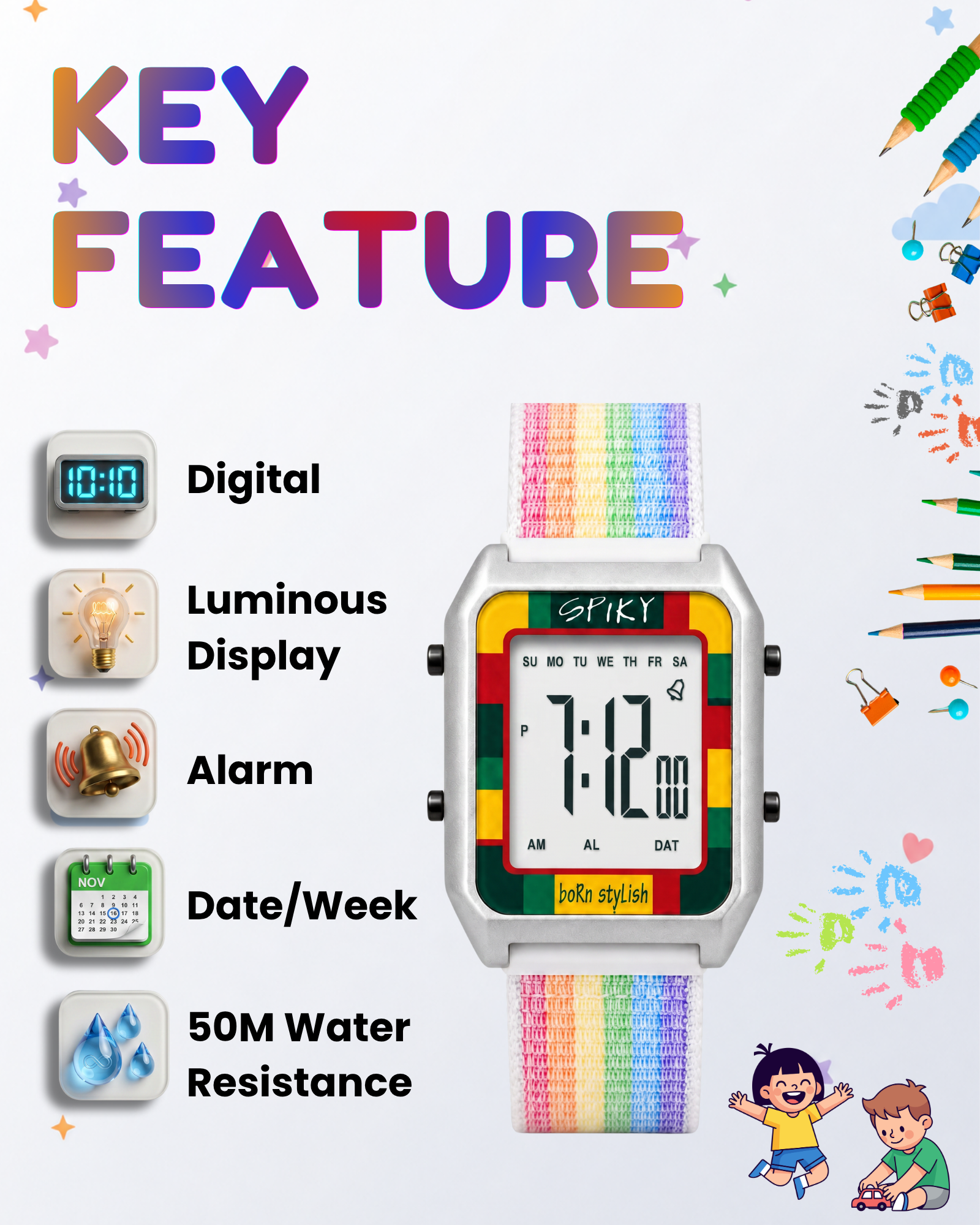 color-multi white