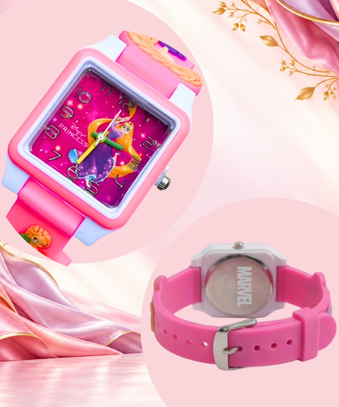 Disney Square Digital Watch for Kids Boys and Girls | Best Gift for Kids