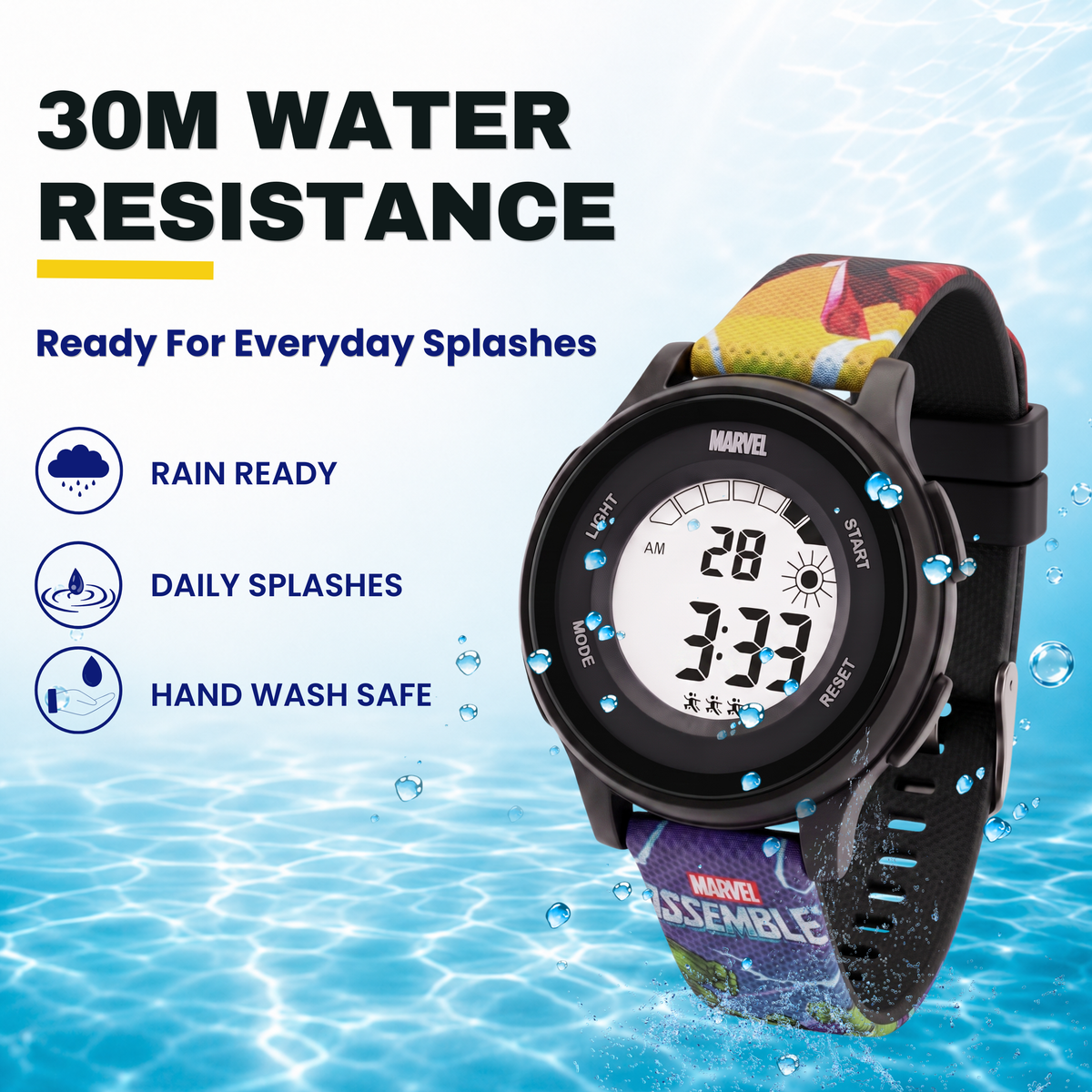 Spiky Avengers Digital Kids Watch