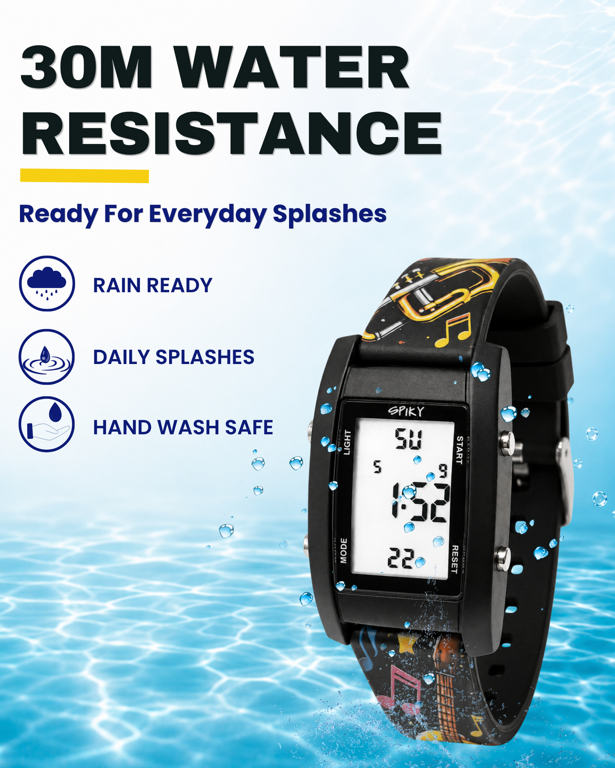 Spiky Kids Digital Watch for  Girls