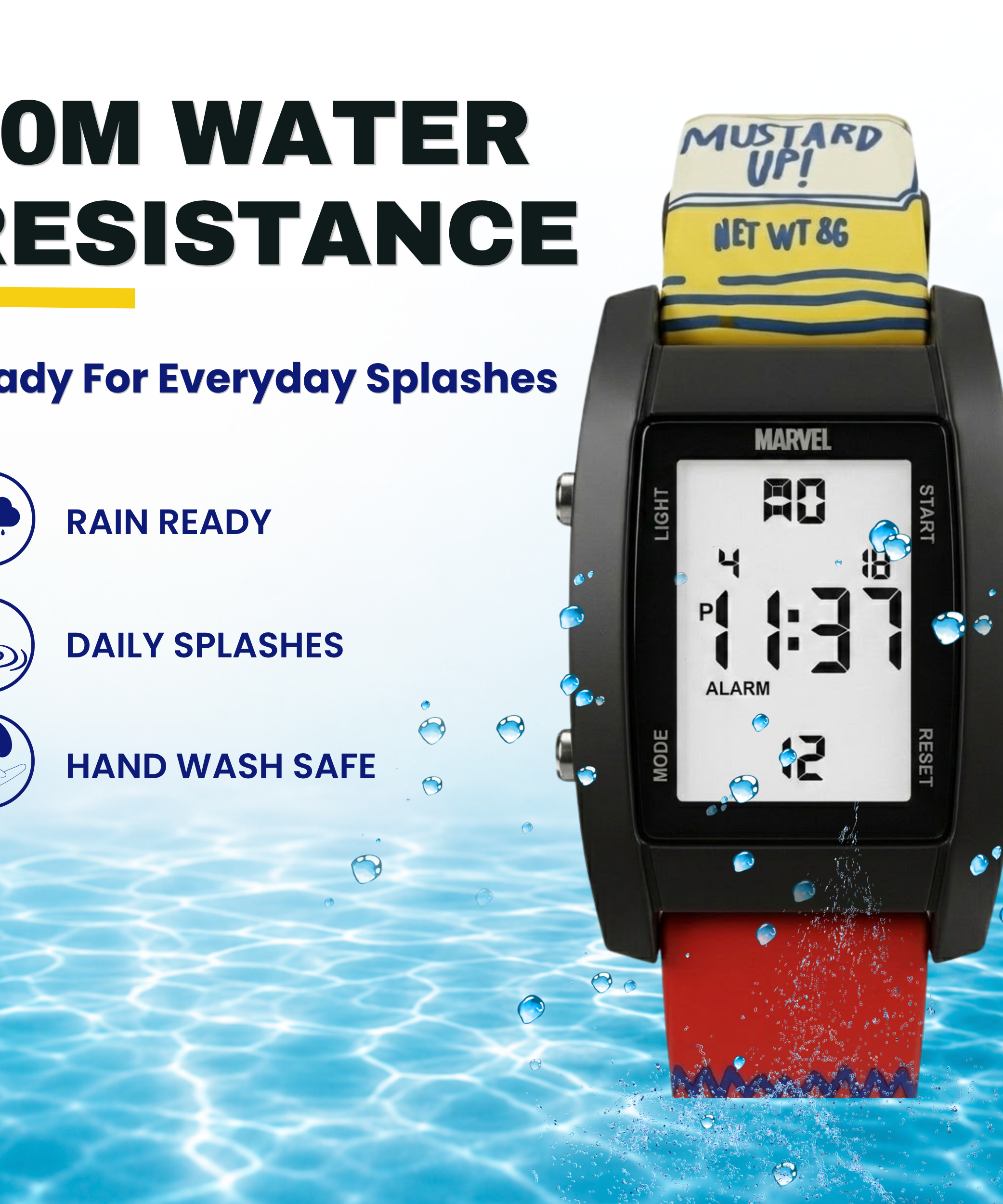 Spiky Micky Mouse  theme Digital Kids Watch