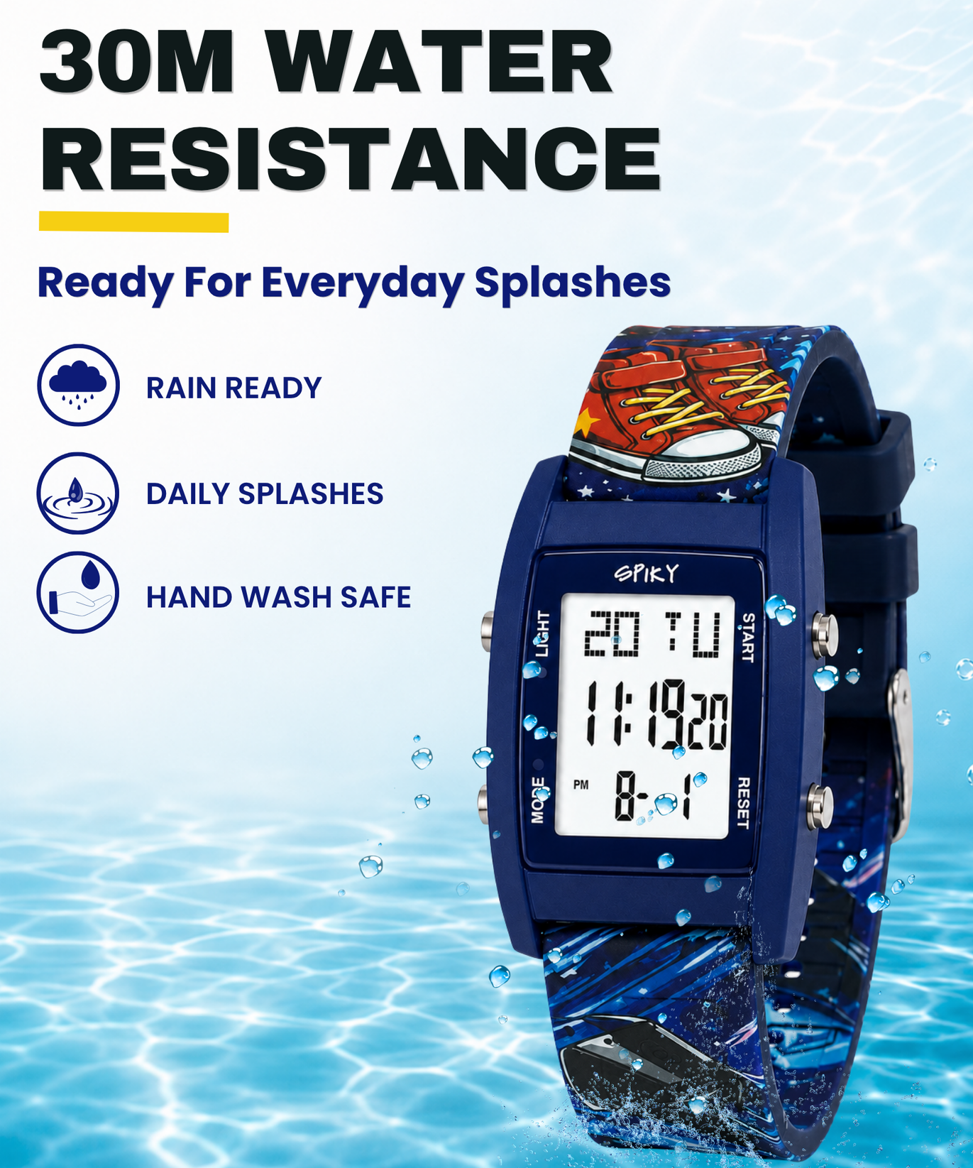 Spiky Kids Digital Watch for Boys