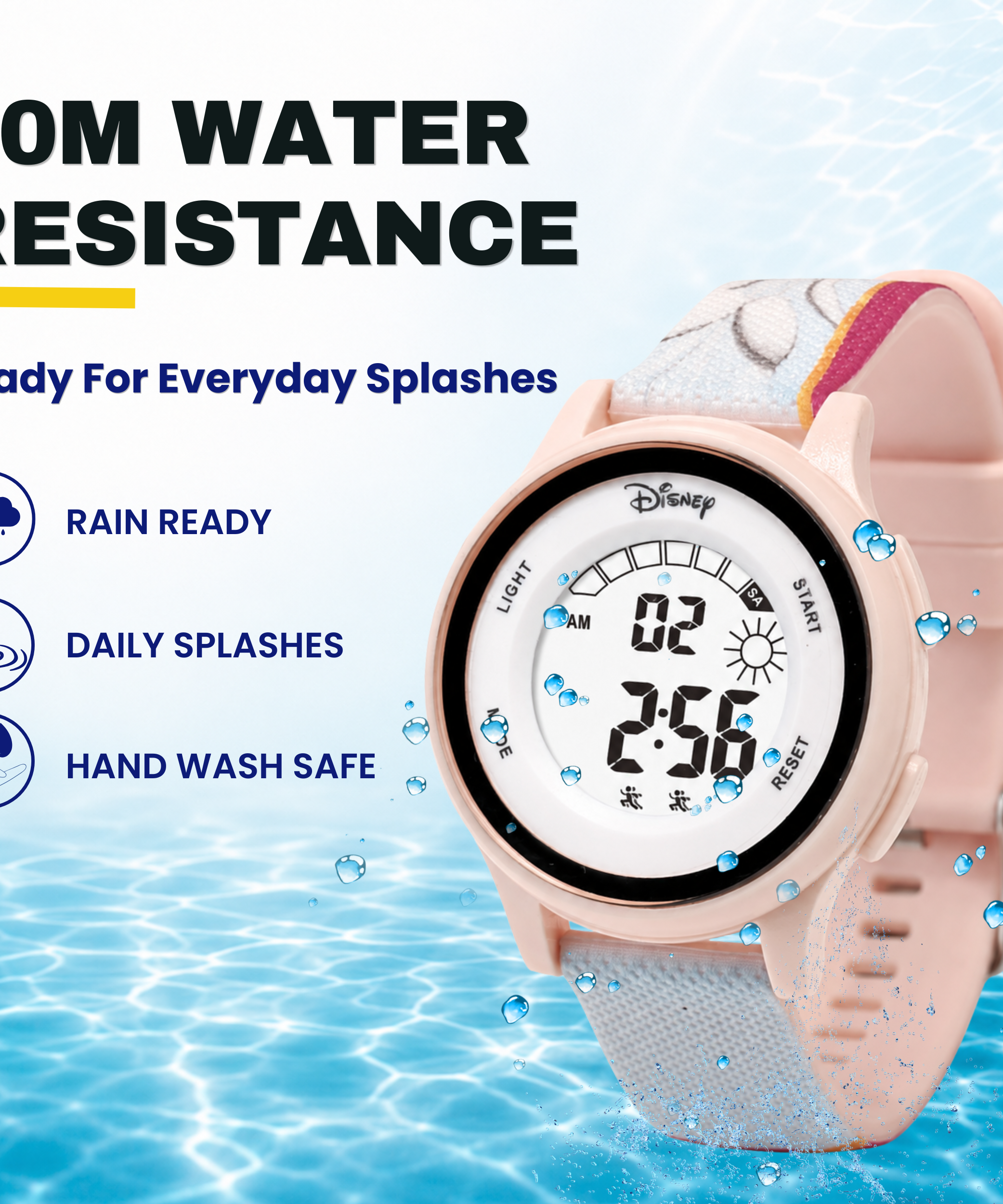 Spiky Princess theme Digital Kids Watch