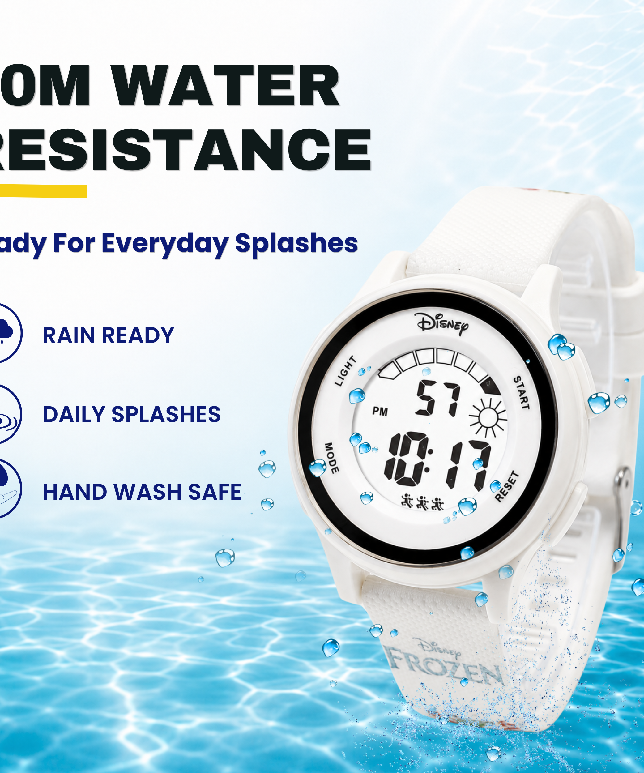 Spiky Frozen theme Digital Kids Watch