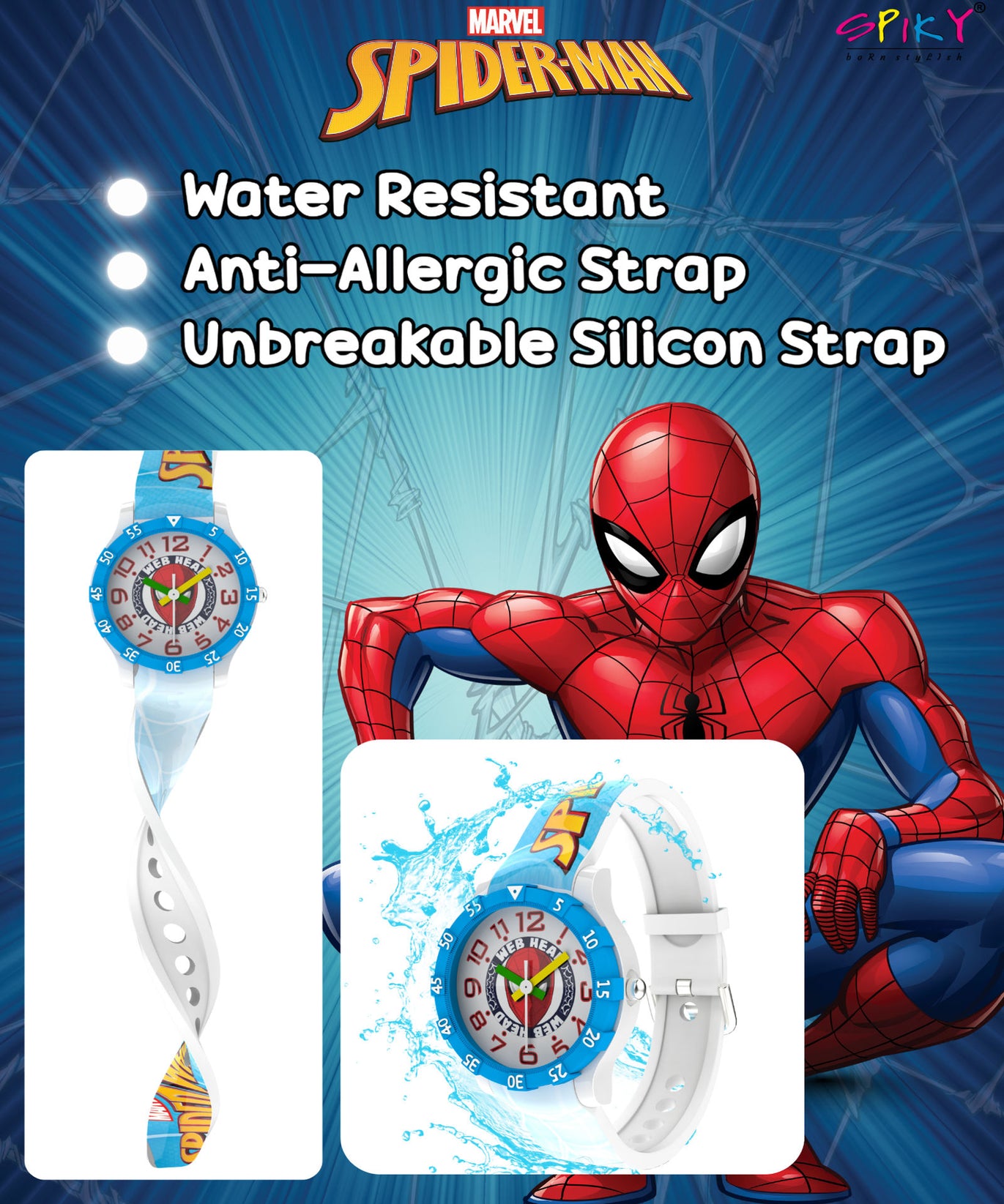 Disney Frozen Theme Kids Analog Watch | Best Gift for Boys & Girls Age 3–10 Years