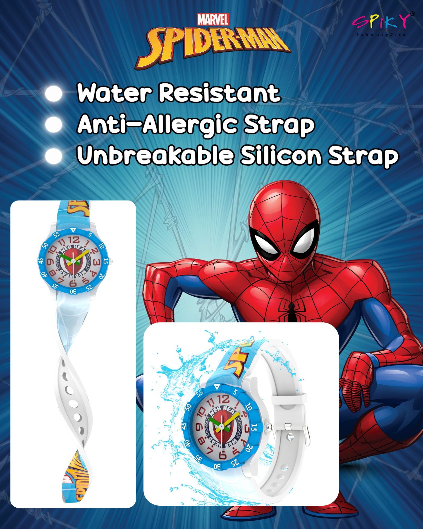 Disney Frozen Theme Kids Analog Watch | Best Gift for Boys & Girls Age 3–10 Years