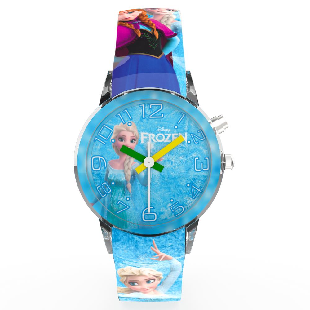 Disney Frozen Kids Analog Watch with LED Light | For Girls Age 3–10 Years