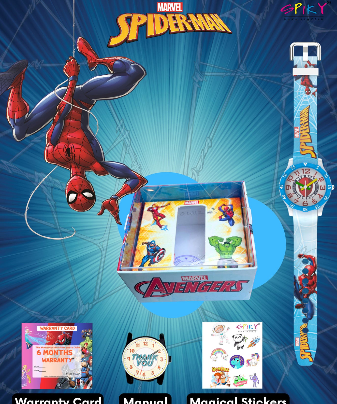 Disney Frozen Theme Kids Analog Watch | Best Gift for Boys & Girls Age 3–10 Years