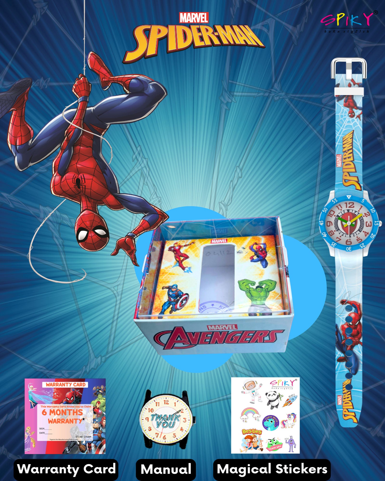 Disney Frozen Theme Kids Analog Watch | Best Gift for Boys & Girls Age 3–10 Years