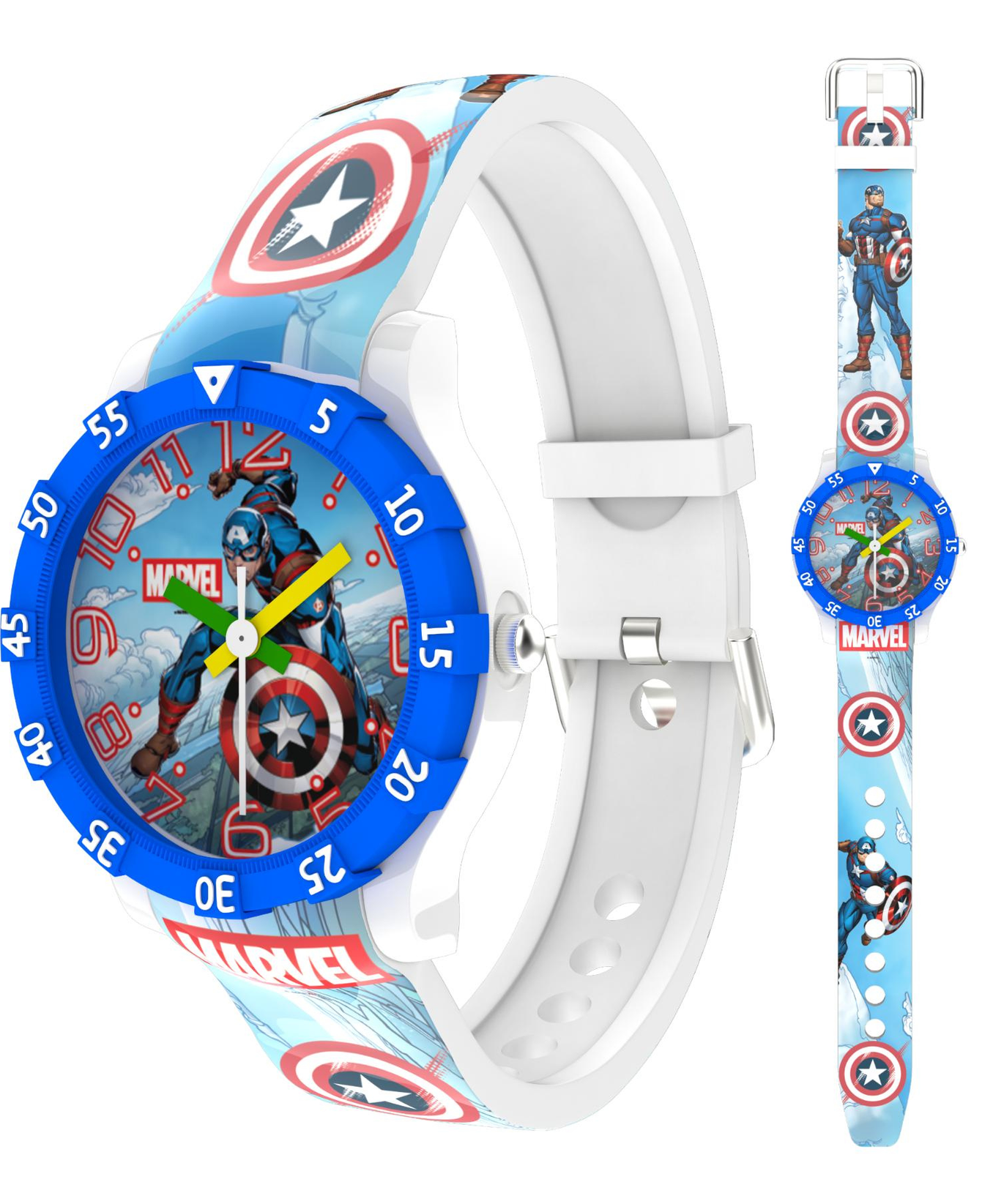 Disney Captain America Kids Analog Watch | Best Gift for Boys & Girls Age 3–10 Years