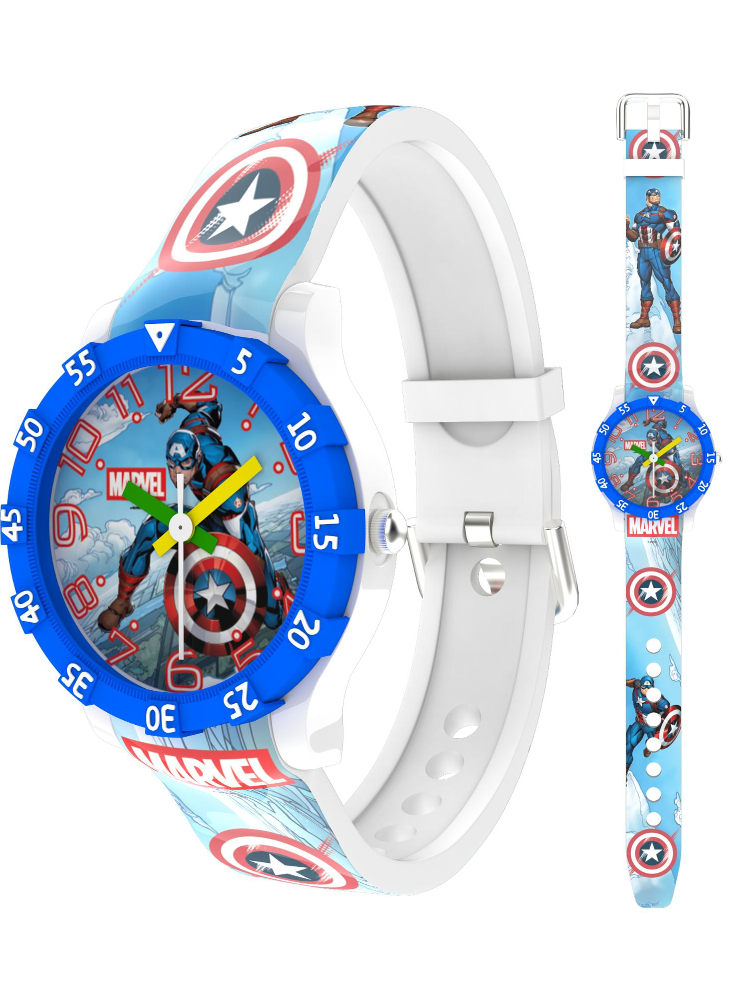 Disney Captain America Kids Analog Watch | Best Gift for Boys & Girls Age 3–10 Years